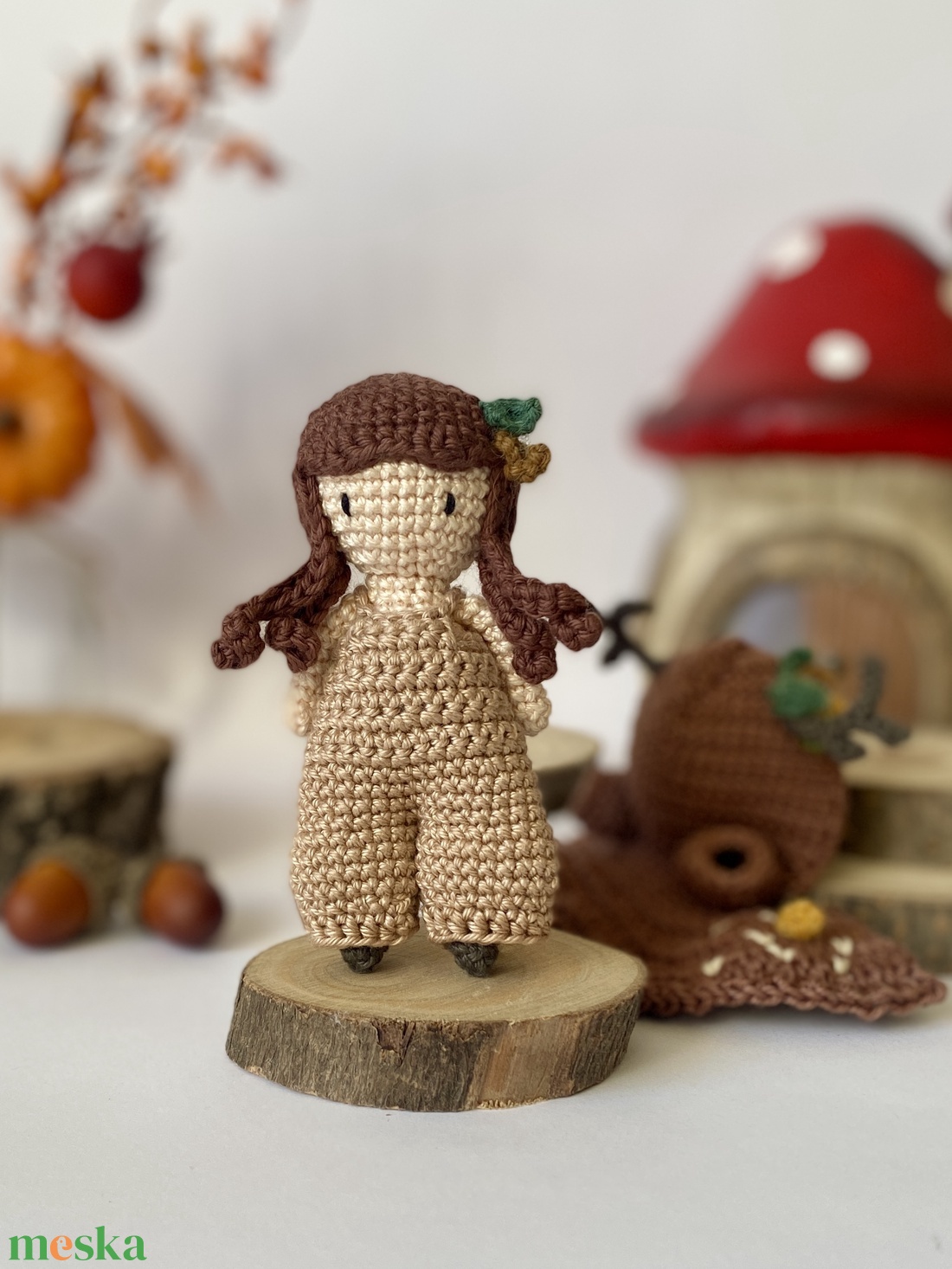 Rowan, a szarvas-lány - játék & sport - baba & babaház - baba - Meska.hu