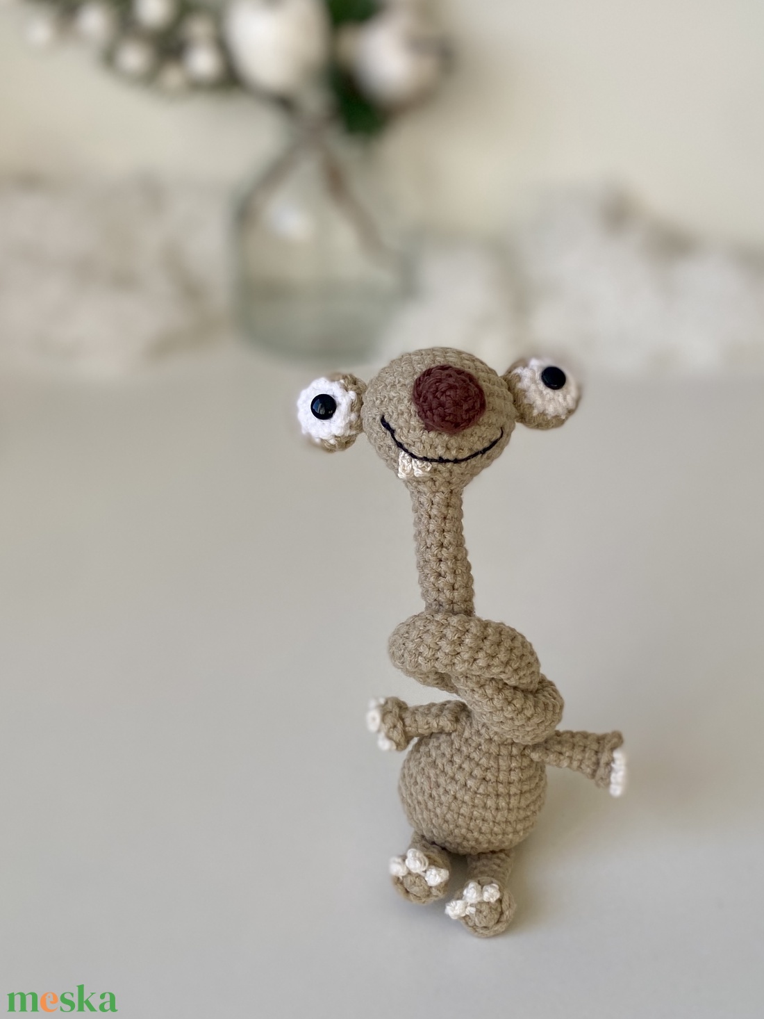 Jégkorszaki lajhár (Sid) - játék & sport - plüssállat & játékfigura - plüss mesefigurák - Meska.hu