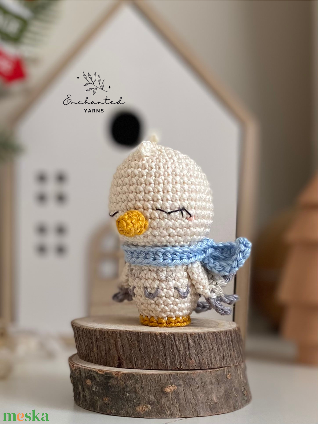 Horgolt gólya marokbaba - játék & sport - plüssállat & játékfigura - madár - Meska.hu