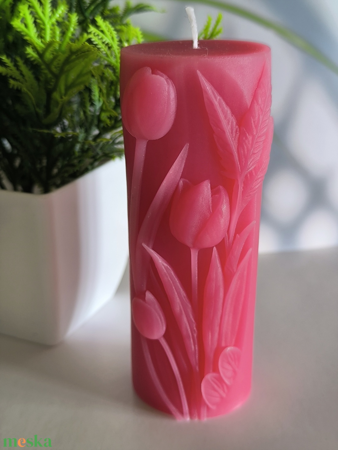 Nárcisz virágos vagy tulipános oszlopgyertya - kellékek & szerszámok - dekorációs kellékek - dekorációs gyertya - Meska.hu Nárcisz virágos vagy tulipános oszlopgyertya - kellékek & szerszámok - dekorációs kellékek - dekorációs gyertya - Meska.hu