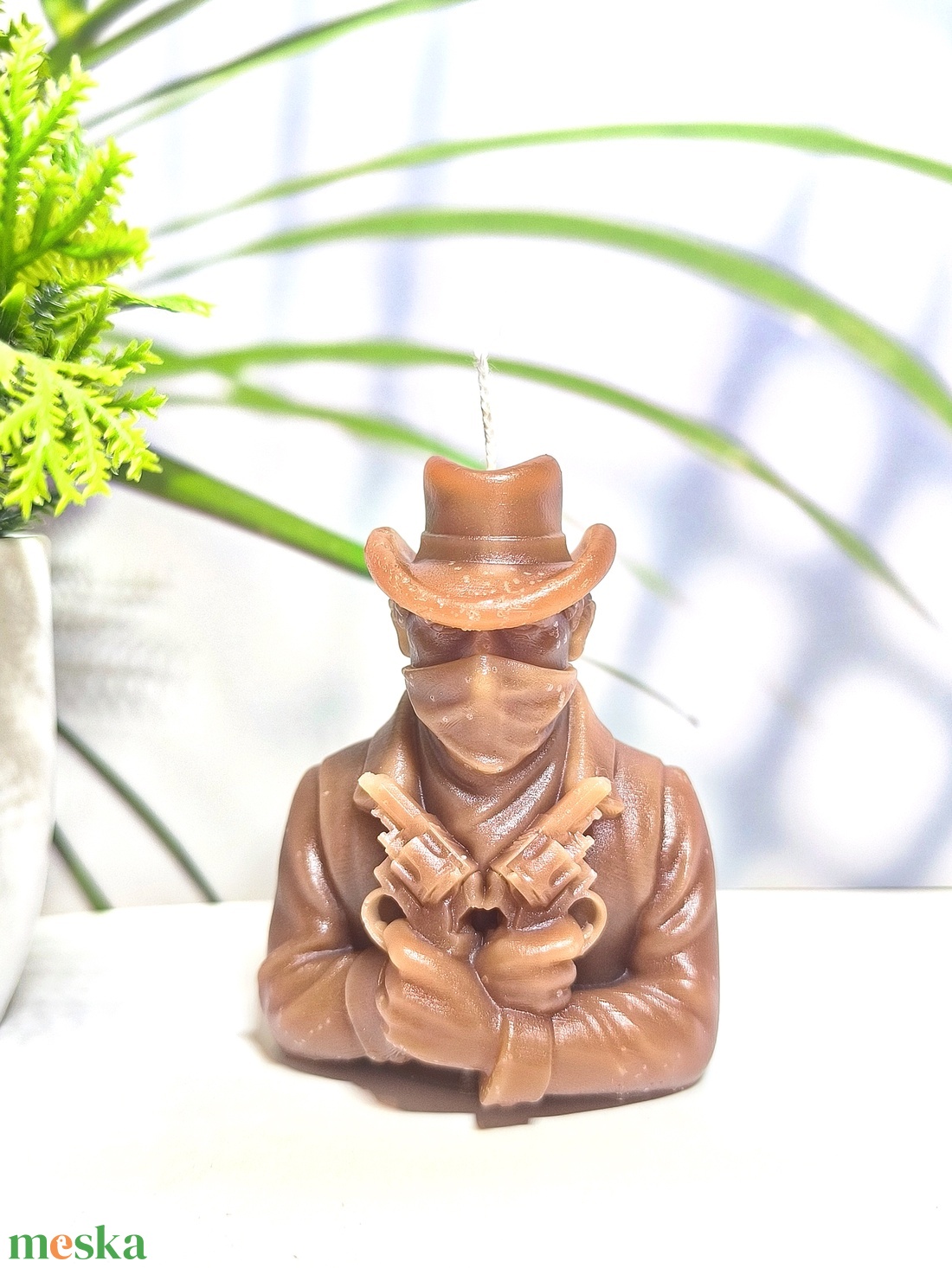 Cowboy gyertya - otthon & életmód - gyertya, illat, aroma - gyertya - Meska.hu