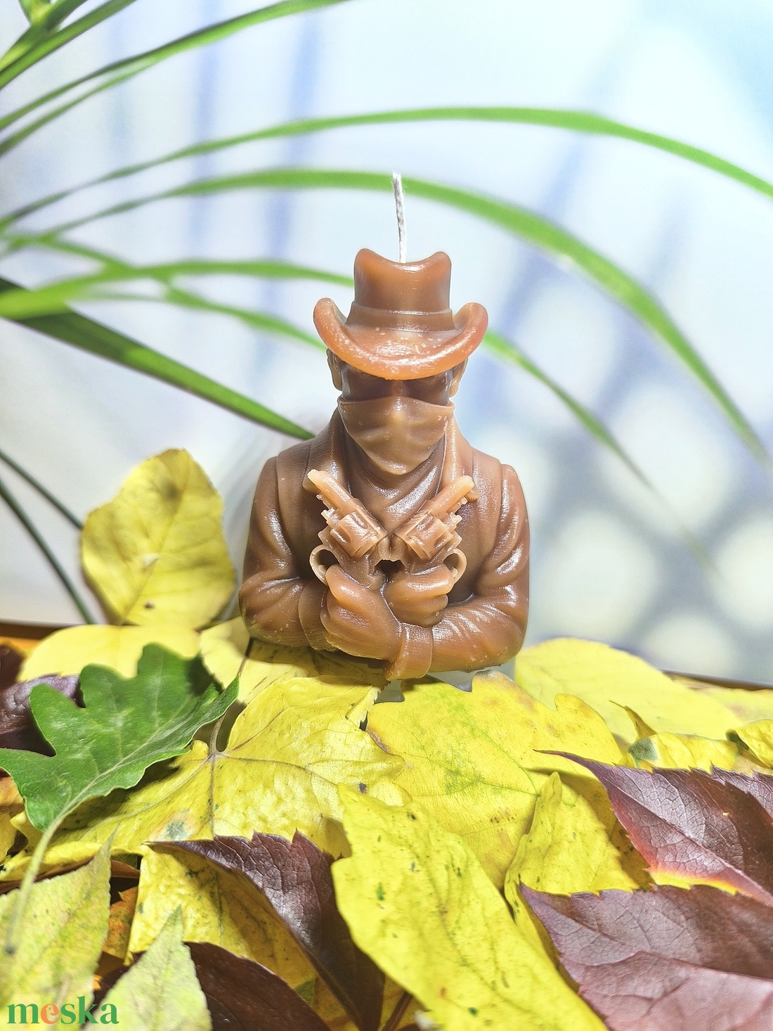 Cowboy gyertya - otthon & életmód - gyertya, illat, aroma - gyertya - Meska.hu