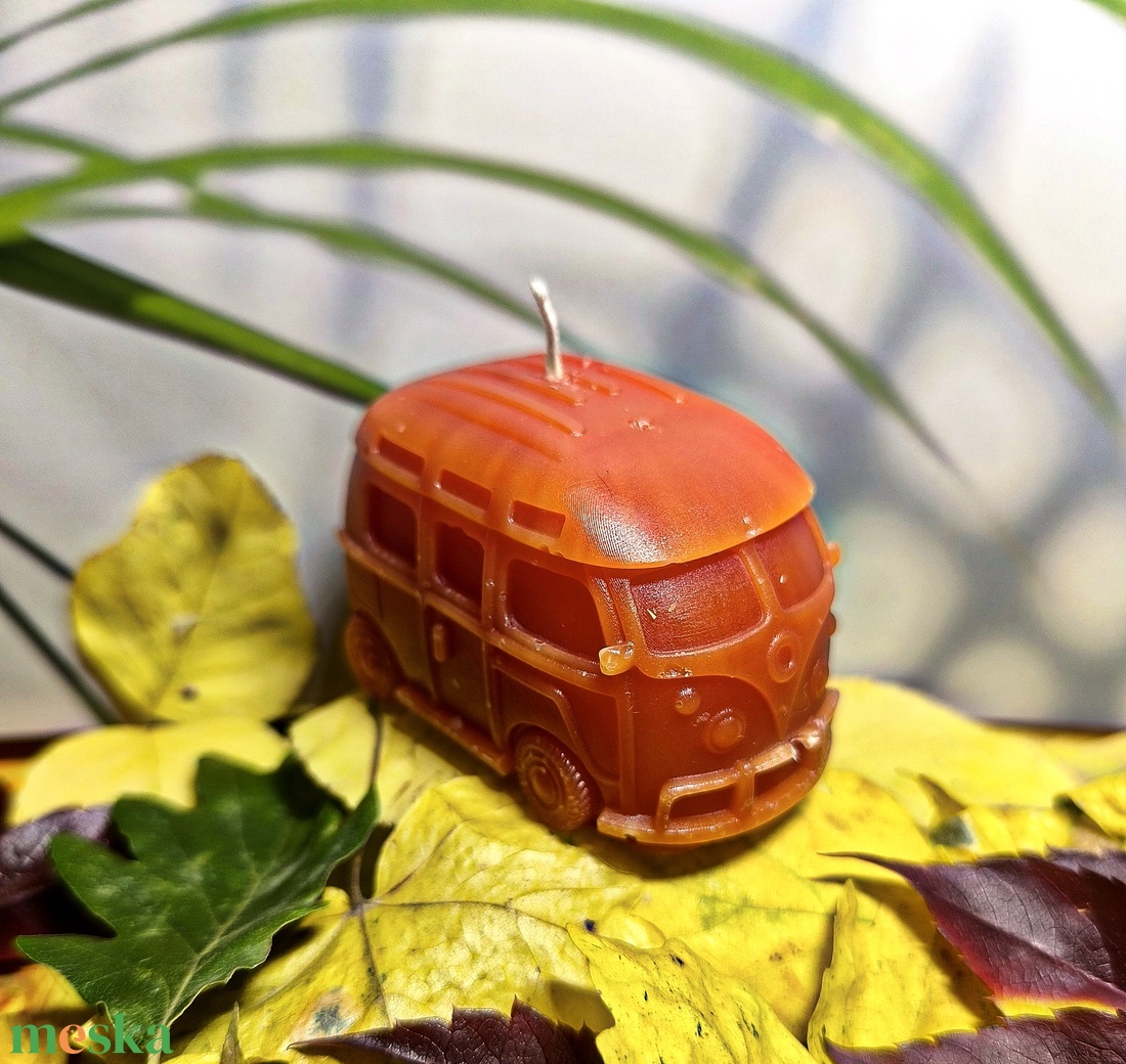 Volkswagen T1 kisbusz gyertya - otthon & életmód - gyertya, illat, aroma - gyertya - Meska.hu