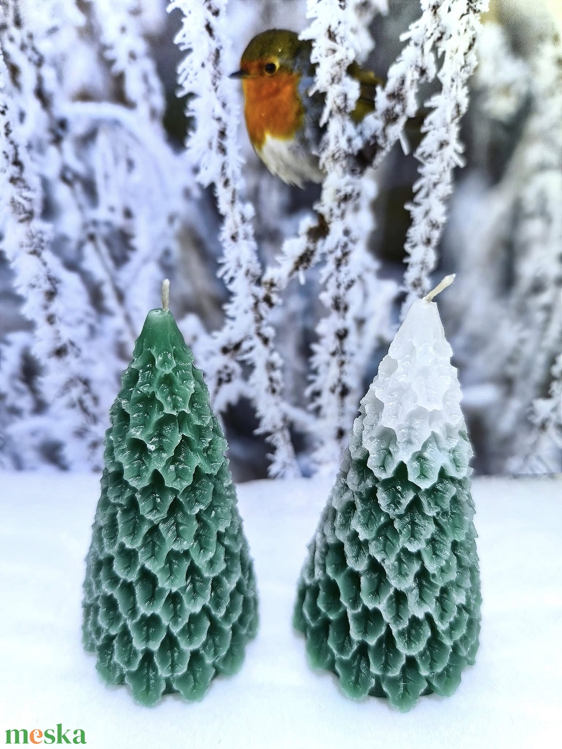 Varázslatos Magyal gyertya  Ünnepi fény minden pillanatban - otthon & életmód - gyertya, illat, aroma - gyertya - Meska.hu