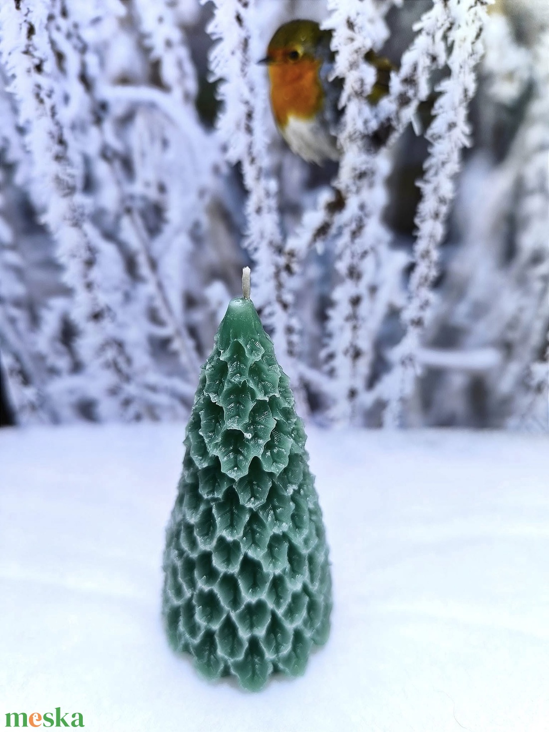 Varázslatos Magyal gyertya  Ünnepi fény minden pillanatban - otthon & életmód - gyertya, illat, aroma - gyertya - Meska.hu