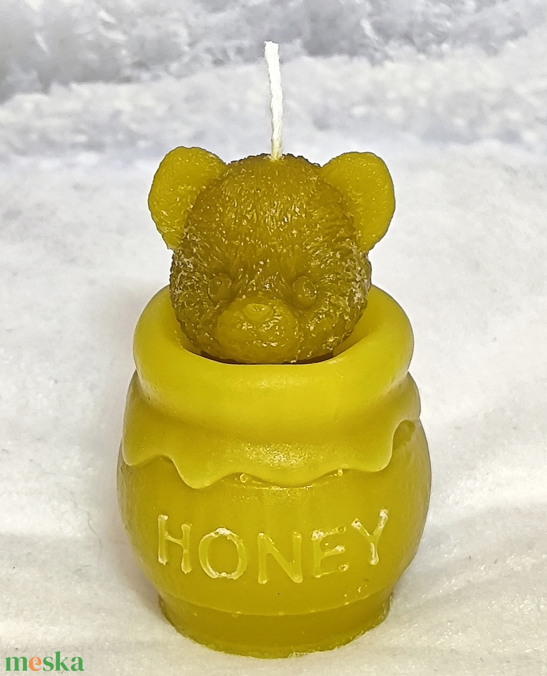 Kismackó csuporban - esküvő - dekoráció - gyertya & gyertyatartó - Meska.hu