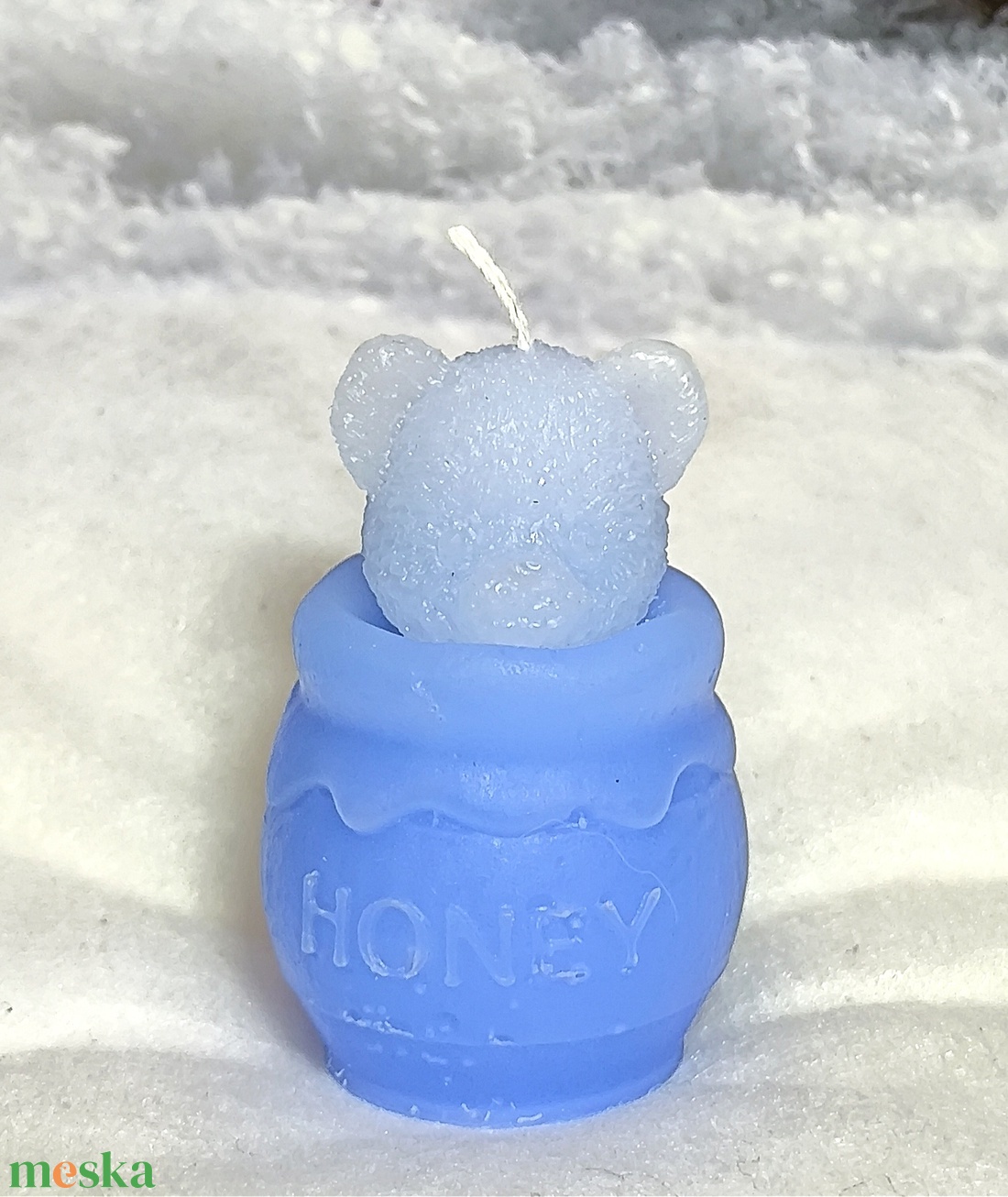 Kismackó csuporban - esküvő - dekoráció - gyertya & gyertyatartó - Meska.hu