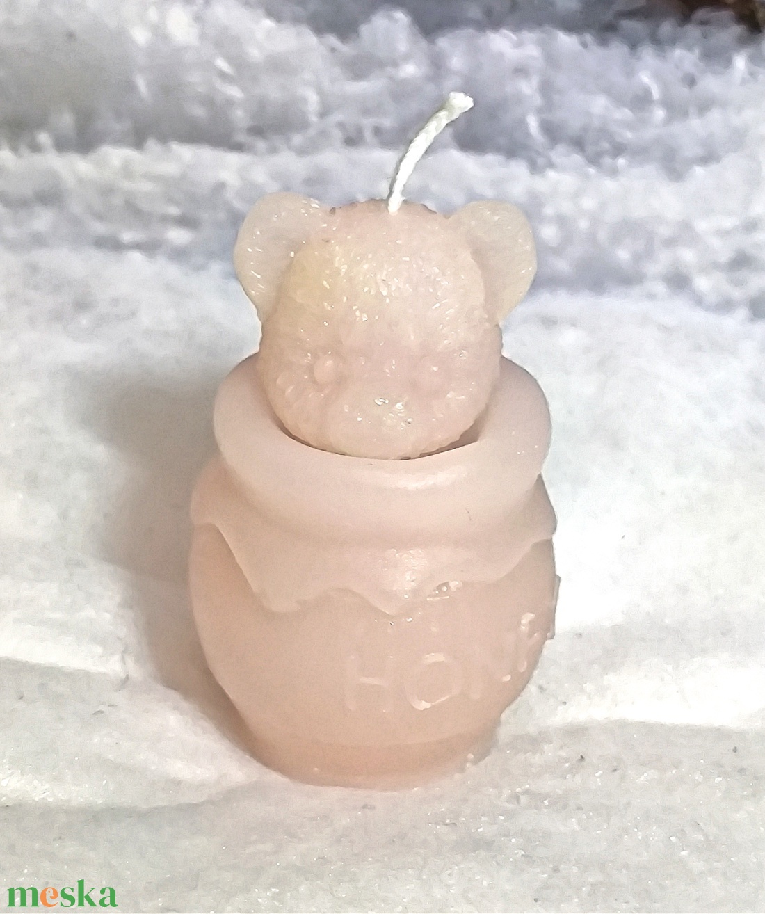 Kismackó csuporban - esküvő - dekoráció - gyertya & gyertyatartó - Meska.hu