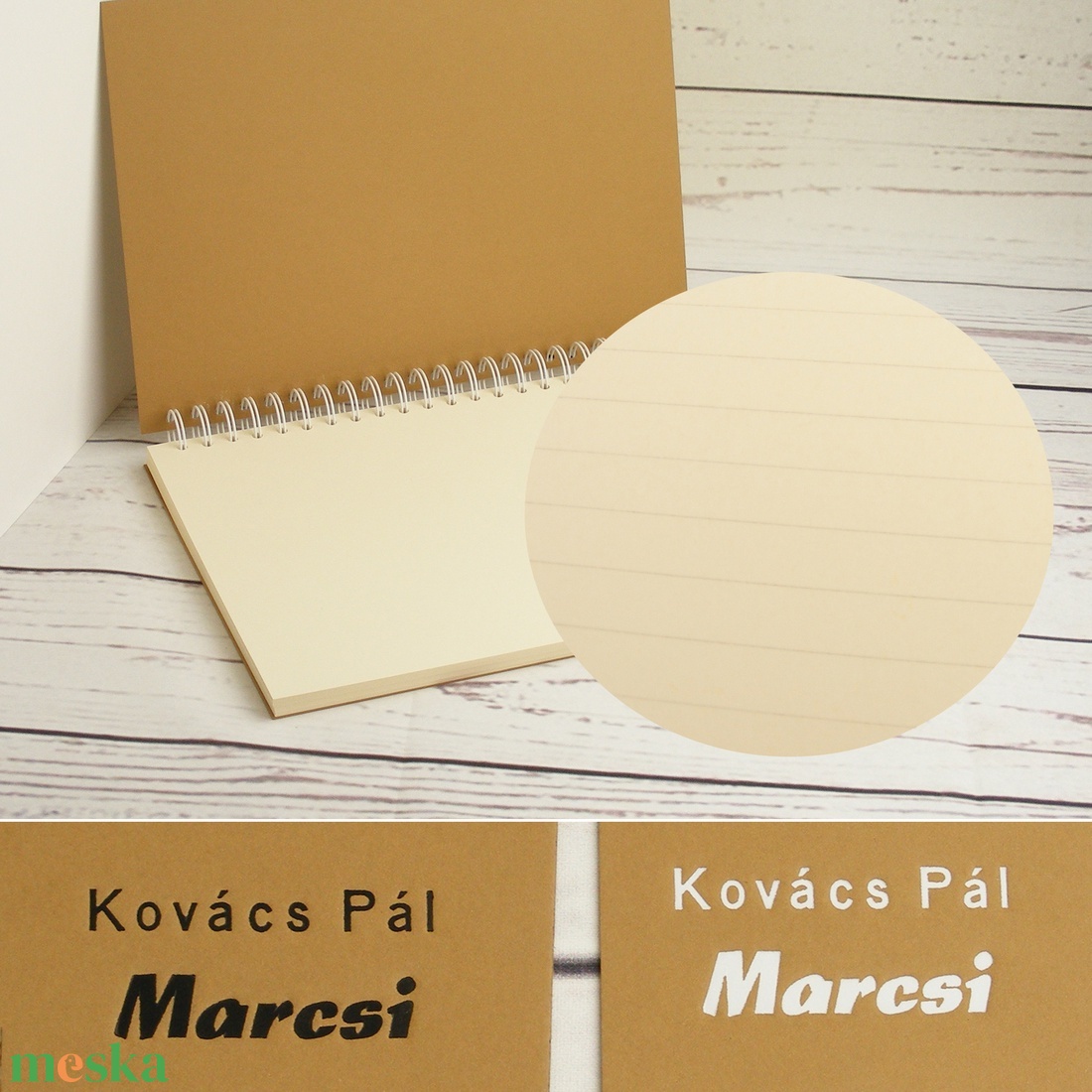 Barna spirálfüzet, fehér spirál, A4 méretű spirálozott füzet. Személyre szabható, névvel, keresztnévvel vagy monogrammal - otthon & életmód - papír, írószer - jegyzetfüzet & napló - Meska.hu Barna spirálfüzet, fehér spirál, A4 méretű spirálozott füzet. Személyre szabható, névvel, keresztnévvel vagy monogrammal - otthon & életmód - papír, írószer - jegyzetfüzet & napló - Meska.hu