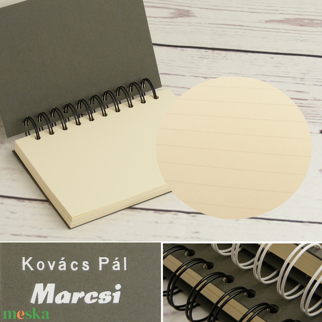 Két A6 spirálfüzet, spirálozott füzet szettben. Különböző színek. Személyre szabható, névvel, keresztnévvel, monogrammal - otthon & életmód - papír, írószer - jegyzetfüzet & napló - Meska.hu Két A6 spirálfüzet, spirálozott füzet szettben. Különböző színek. Személyre szabható, névvel, keresztnévvel, monogrammal - otthon & életmód - papír, írószer - jegyzetfüzet & napló - Meska.hu