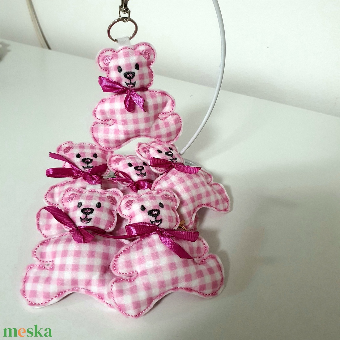 Maci dísz - táska & tok - kulcstartó & táskadísz - táskadísz - Meska.hu