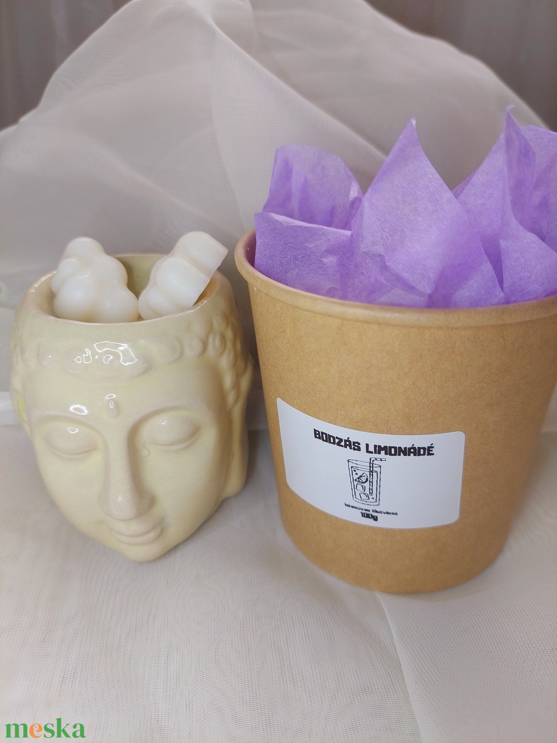  Bodzás Limonádé Illatviasz - otthon & életmód - gyertya, illat, aroma - illatviasz - Meska.hu