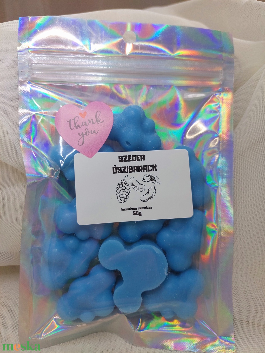 Szeder Őszibarack illatviasz - otthon & életmód - gyertya, illat, aroma - illatviasz - Meska.hu