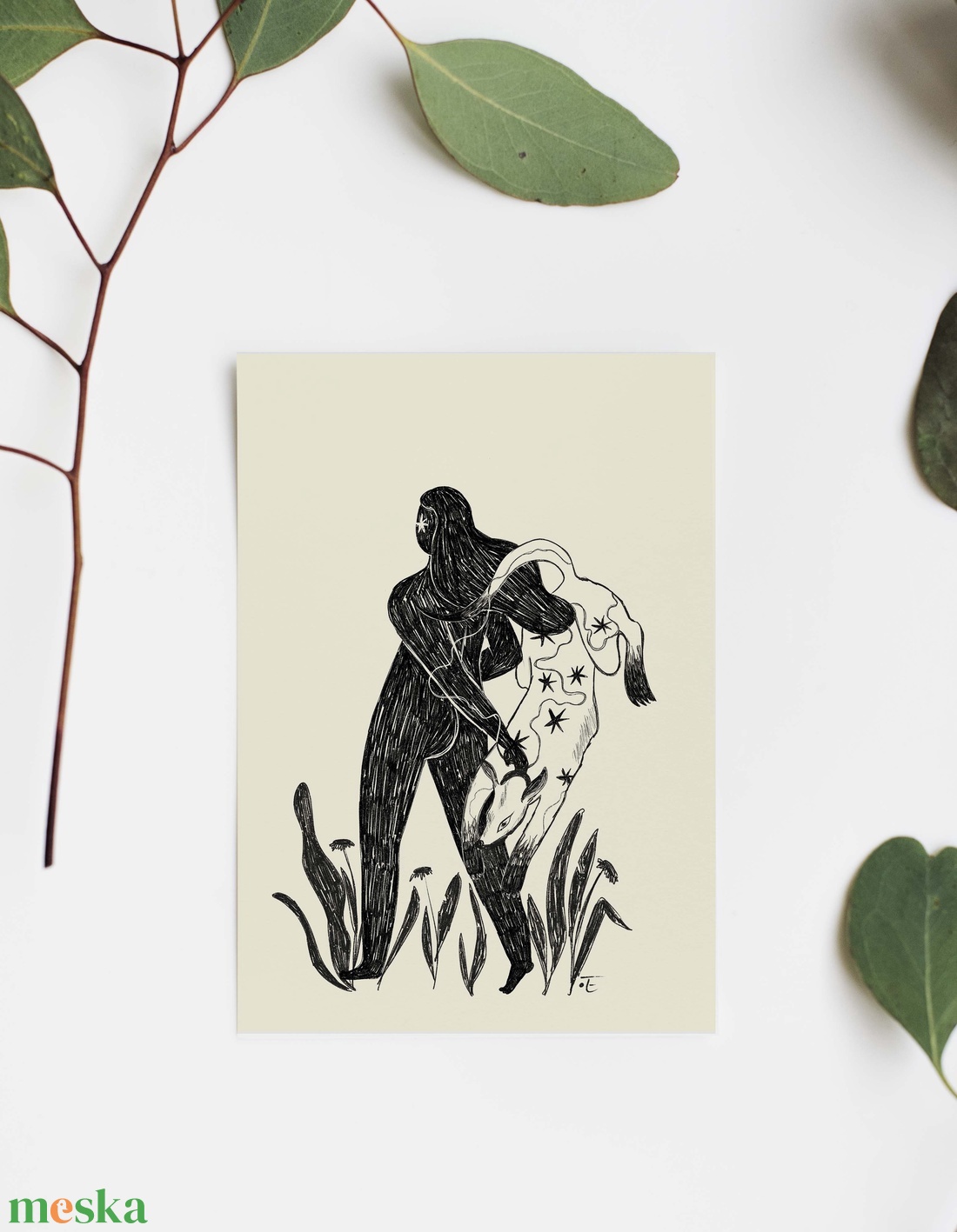 Elvándorló II - művészet - grafika & illusztráció - digitális - Meska.hu