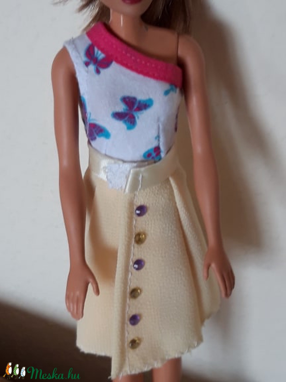 Csinos nyári ruha babáknak - játék & sport - baba & babaház - barbie ruhák - Meska.hu