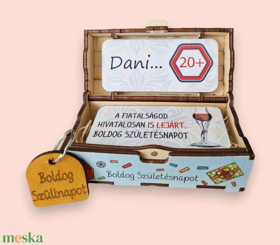 20 születésnapi ajándék doboz, egyedi névvel - esküvő - emlék & ajándék - nászajándék - esküvői pénzátadó boríték, kártya - Meska.hu 20 születésnapi ajándék doboz, egyedi névvel - esküvő - emlék & ajándék - nászajándék - esküvői pénzátadó boríték, kártya - Meska.hu