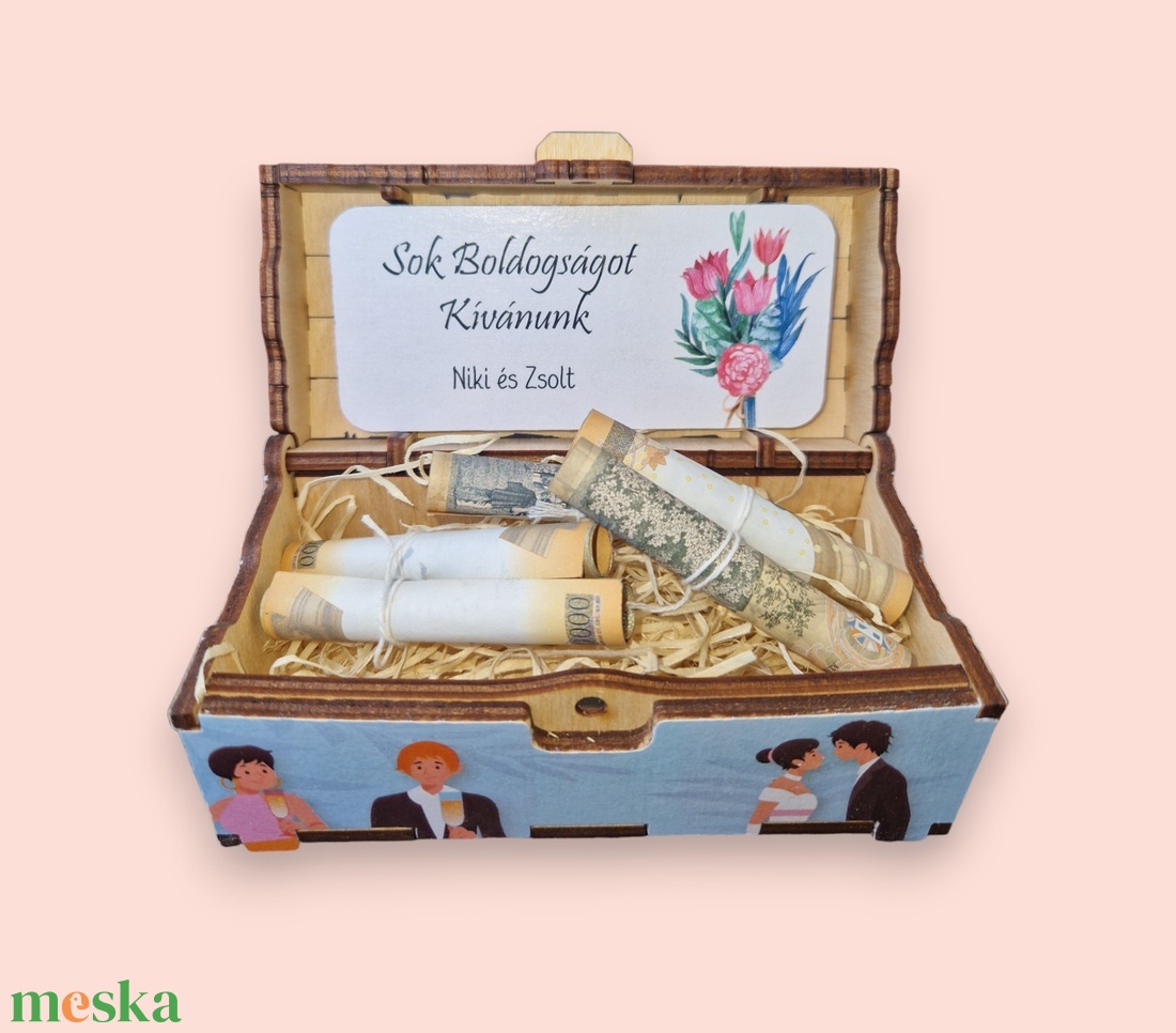 Nászajándék pénzátadó ajándékdoboz fából - esküvő - emlék & ajándék - nászajándék - esküvői pénzátadó doboz - Meska.hu Nászajándék pénzátadó ajándékdoboz fából - esküvő - emlék & ajándék - nászajándék - esküvői pénzátadó doboz - Meska.hu