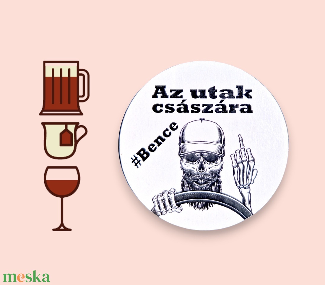 Egyedi poháralátét, az utak császára - otthon & életmód - konyhafelszerelés, tálalás - tálalás - tányér- és poháralátét - Meska.hu Egyedi poháralátét, az utak császára - otthon & életmód - konyhafelszerelés, tálalás - tálalás - tányér- és poháralátét - Meska.hu