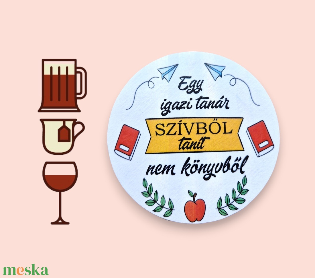 Legjobb tanár ajándék poháralátét - otthon & életmód - konyhafelszerelés, tálalás - tálalás - tányér- és poháralátét - Meska.hu Legjobb tanár ajándék poháralátét - otthon & életmód - konyhafelszerelés, tálalás - tálalás - tányér- és poháralátét - Meska.hu