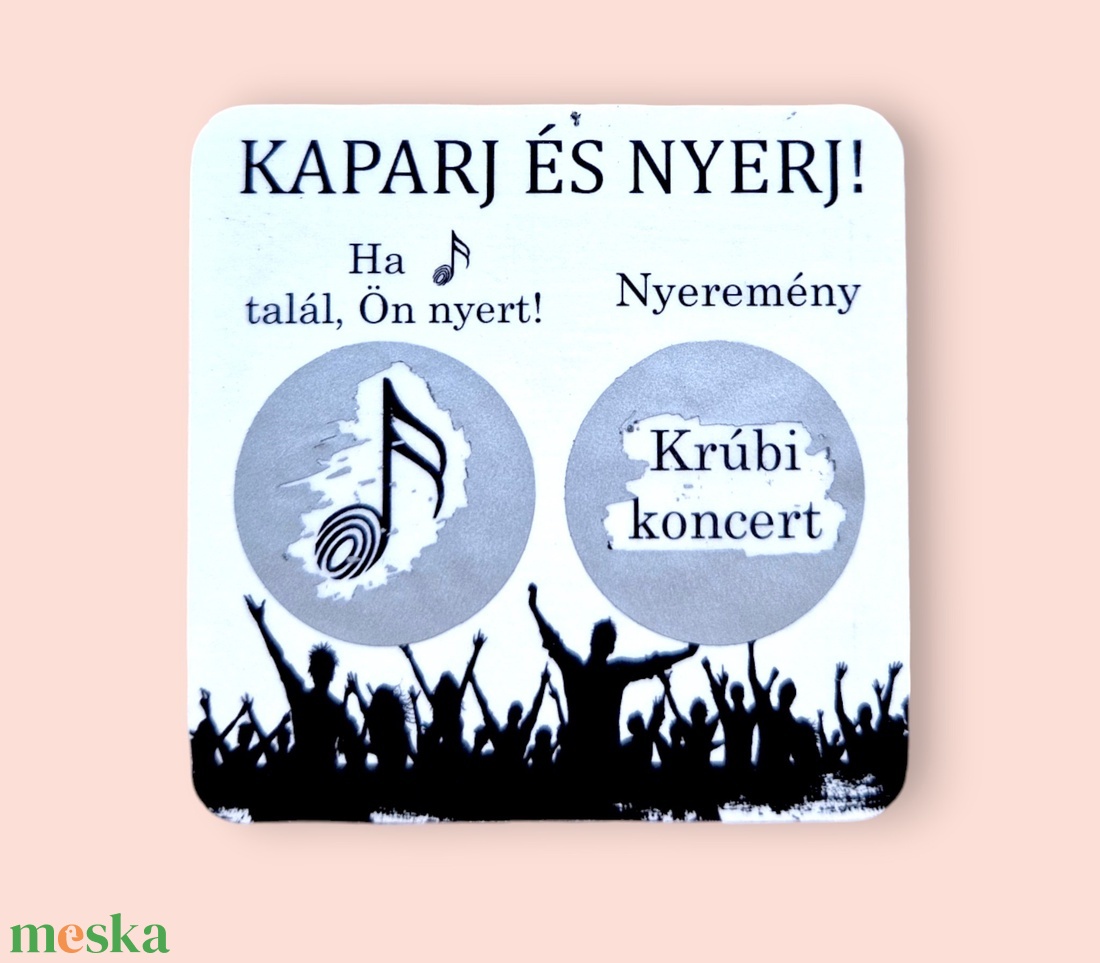 Kaparós koncertjegy - karácsony - karácsonyi ajándékozás - karácsonyi képeslap, üdvözlőlap, ajándékkísérő - Meska.hu Kaparós koncertjegy - karácsony - karácsonyi ajándékozás - karácsonyi képeslap, üdvözlőlap, ajándékkísérő - Meska.hu
