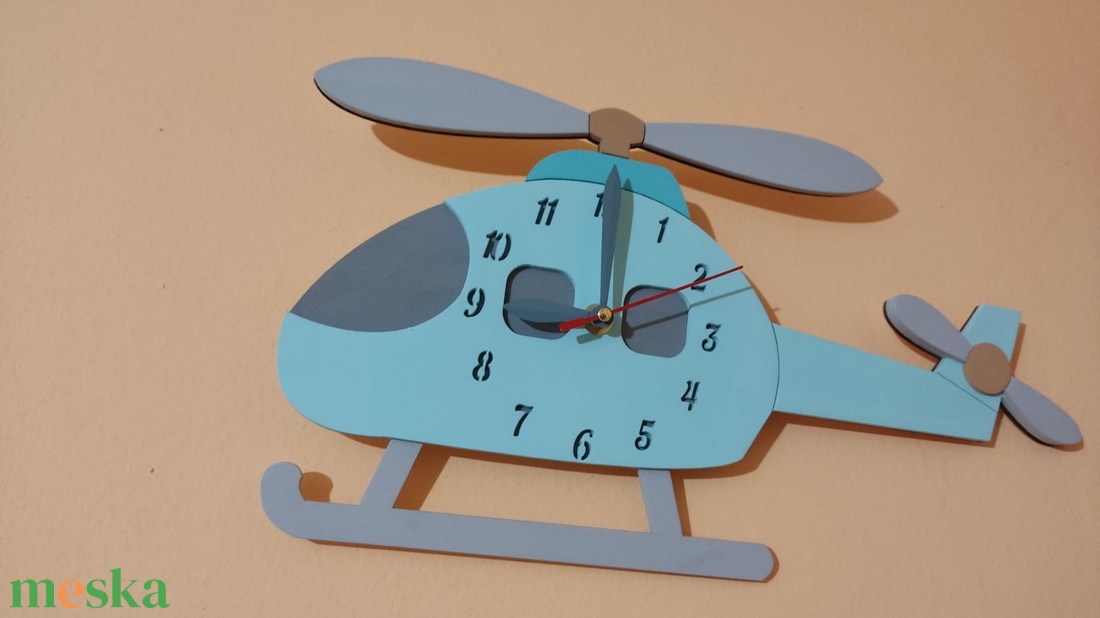 Helikopter falióra - otthon & életmód - dekoráció - fali és függő dekoráció - falióra & óra - Meska.hu Helikopter falióra - otthon & életmód - dekoráció - fali és függő dekoráció - falióra & óra - Meska.hu