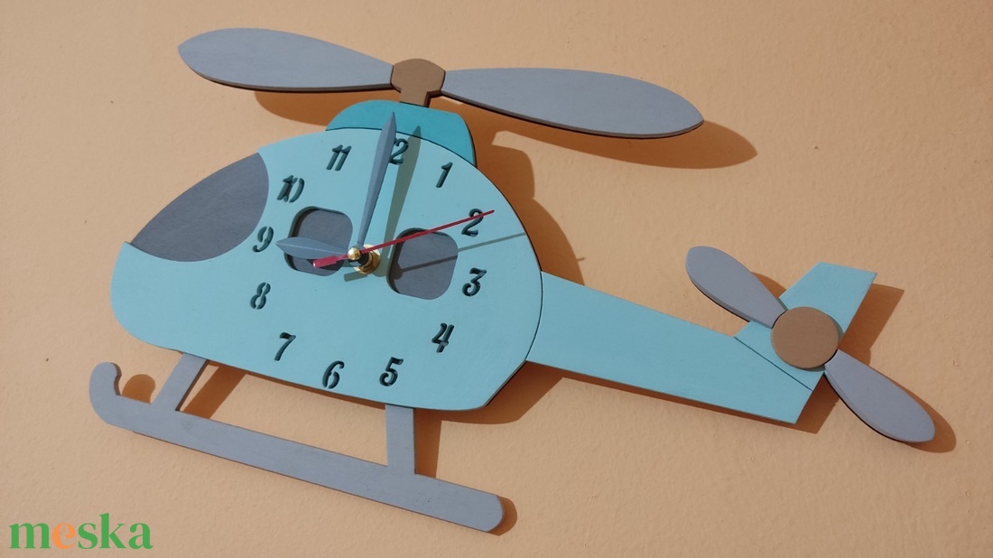 Helikopter falióra - otthon & életmód - dekoráció - fali és függő dekoráció - falióra & óra - Meska.hu Helikopter falióra - otthon & életmód - dekoráció - fali és függő dekoráció - falióra & óra - Meska.hu