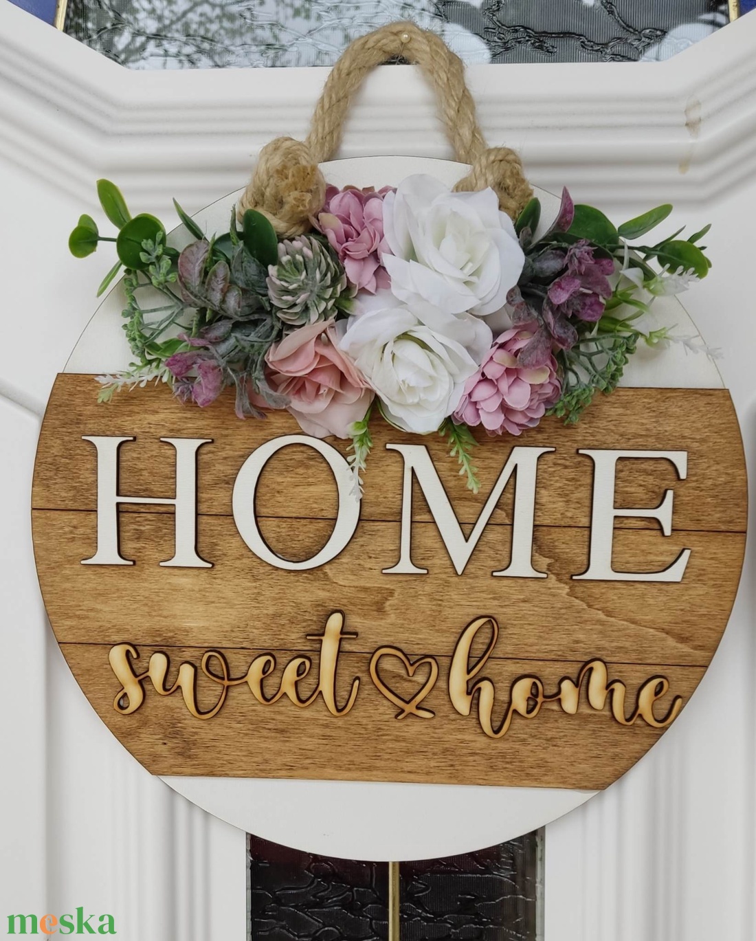 Romantikus Home sweet home ajtó kopogtató - otthon & életmód - dekoráció - ajtó- és ablak dekoráció - ajtódísz & kopogtató - Meska.hu Romantikus Home sweet home ajtó kopogtató - otthon & életmód - dekoráció - ajtó- és ablak dekoráció - ajtódísz & kopogtató - Meska.hu