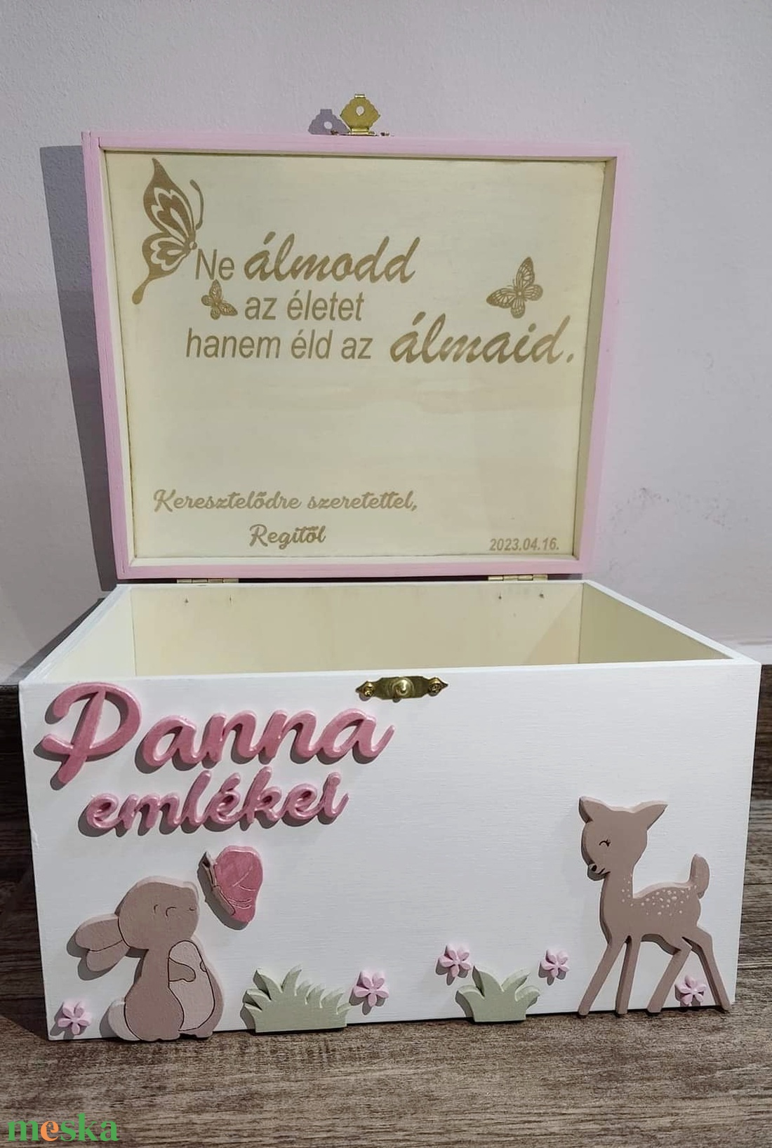 Erdei Emlékgyűjtő doboz - esküvő - emlék & ajándék - doboz - Meska.hu