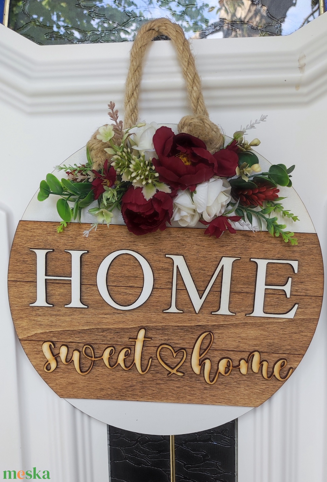 Bordó HOME sweethome - otthon & életmód - dekoráció - ajtó- és ablak dekoráció - ajtódísz & kopogtató - Meska.hu Bordó HOME sweethome - otthon & életmód - dekoráció - ajtó- és ablak dekoráció - ajtódísz & kopogtató - Meska.hu
