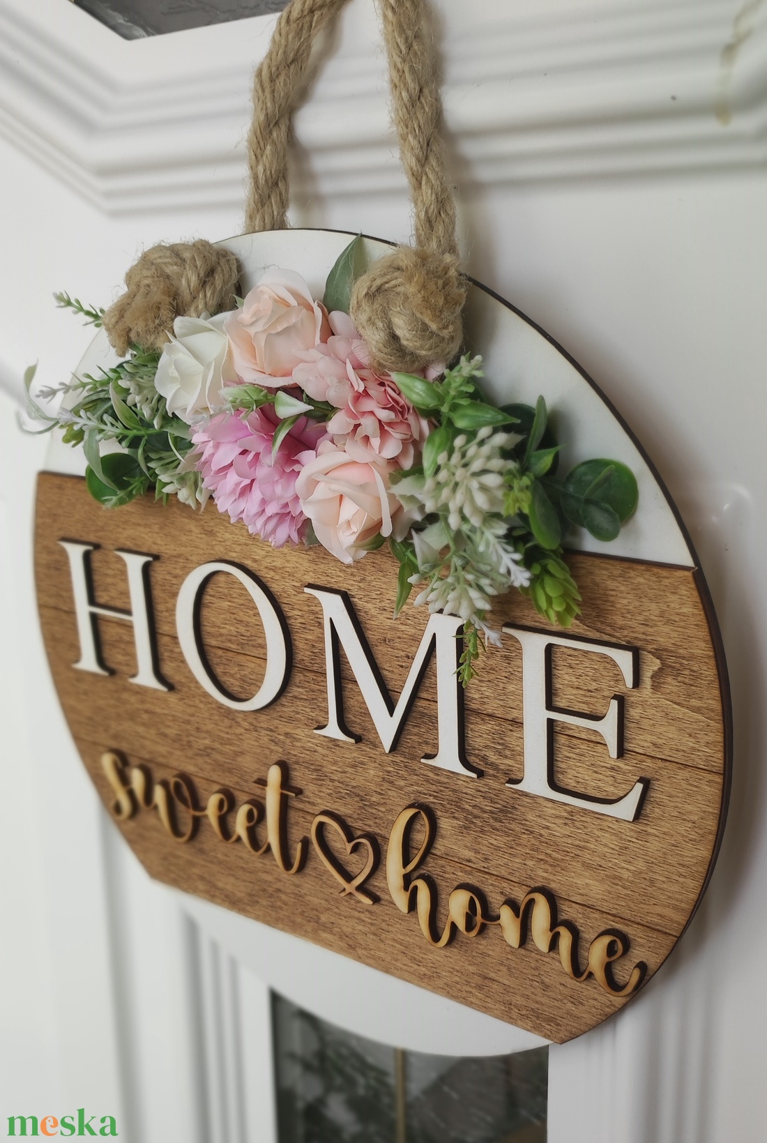 Rózsaszín HOME sweethome - otthon & életmód - dekoráció - ajtó- és ablak dekoráció - ajtódísz & kopogtató - Meska.hu Rózsaszín HOME sweethome - otthon & életmód - dekoráció - ajtó- és ablak dekoráció - ajtódísz & kopogtató - Meska.hu