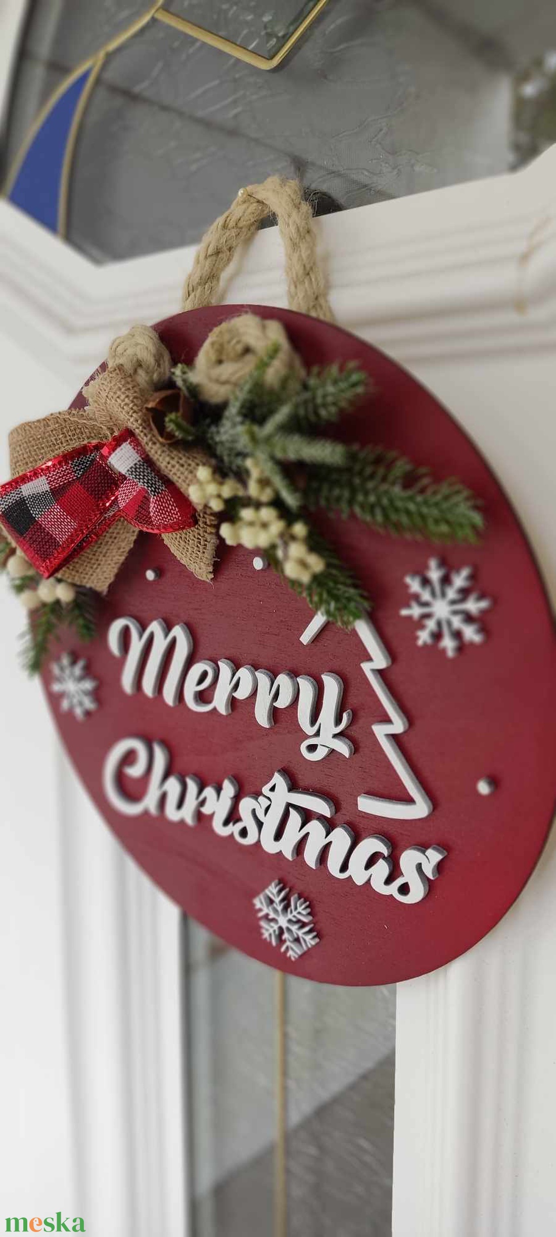 Karácsonyi ajtókopogtató - karácsony - karácsonyi lakásdekoráció - karácsonyi ajtódíszek - Meska.hu Karácsonyi ajtókopogtató - karácsony - karácsonyi lakásdekoráció - karácsonyi ajtódíszek - Meska.hu