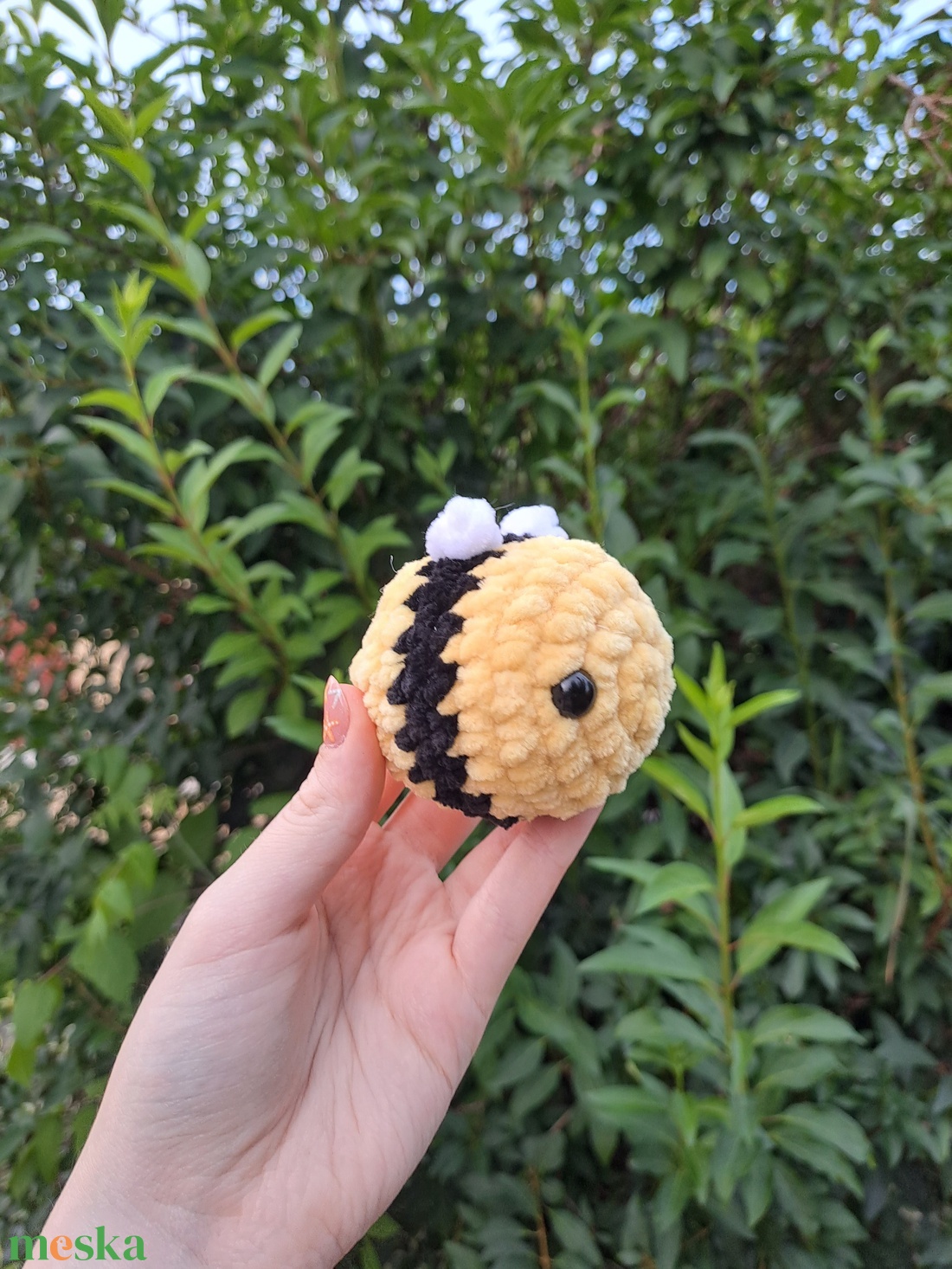 Horgolt mini méhecske - játék & sport - plüssállat & játékfigura - más figura - Meska.hu Horgolt mini méhecske - játék & sport - plüssállat & játékfigura - más figura - Meska.hu