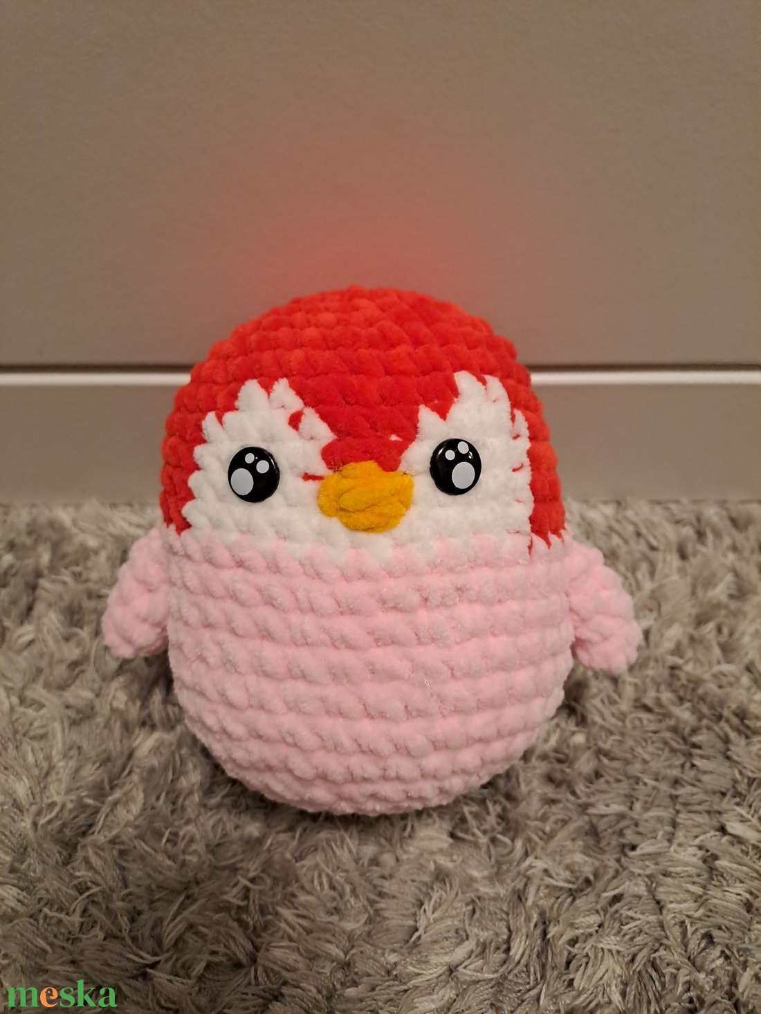 Horgolt Pingvin - játék & sport - plüssállat & játékfigura - más figura - Meska.hu