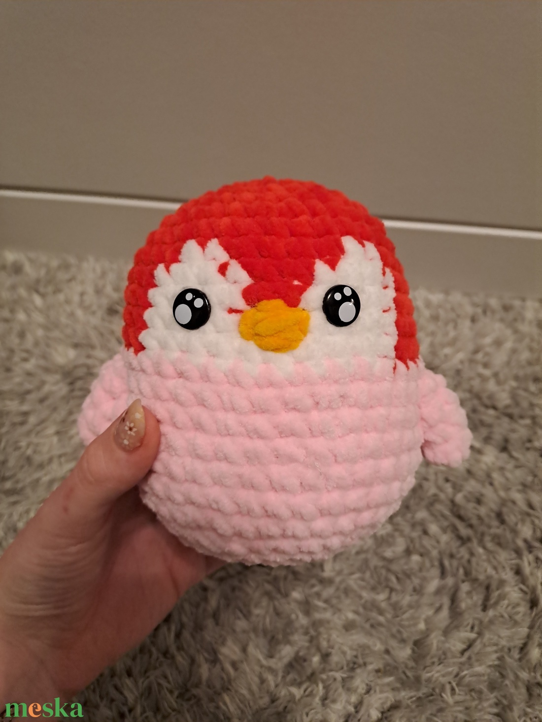 Horgolt Pingvin - játék & sport - plüssállat & játékfigura - más figura - Meska.hu