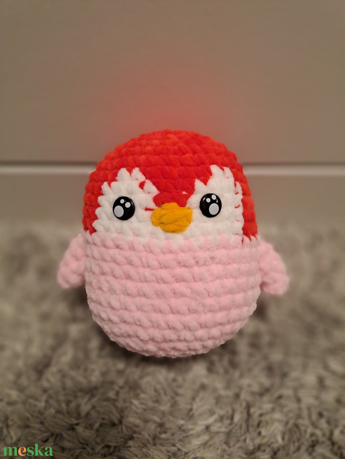 Horgolt Pingvin - játék & sport - plüssállat & játékfigura - más figura - Meska.hu