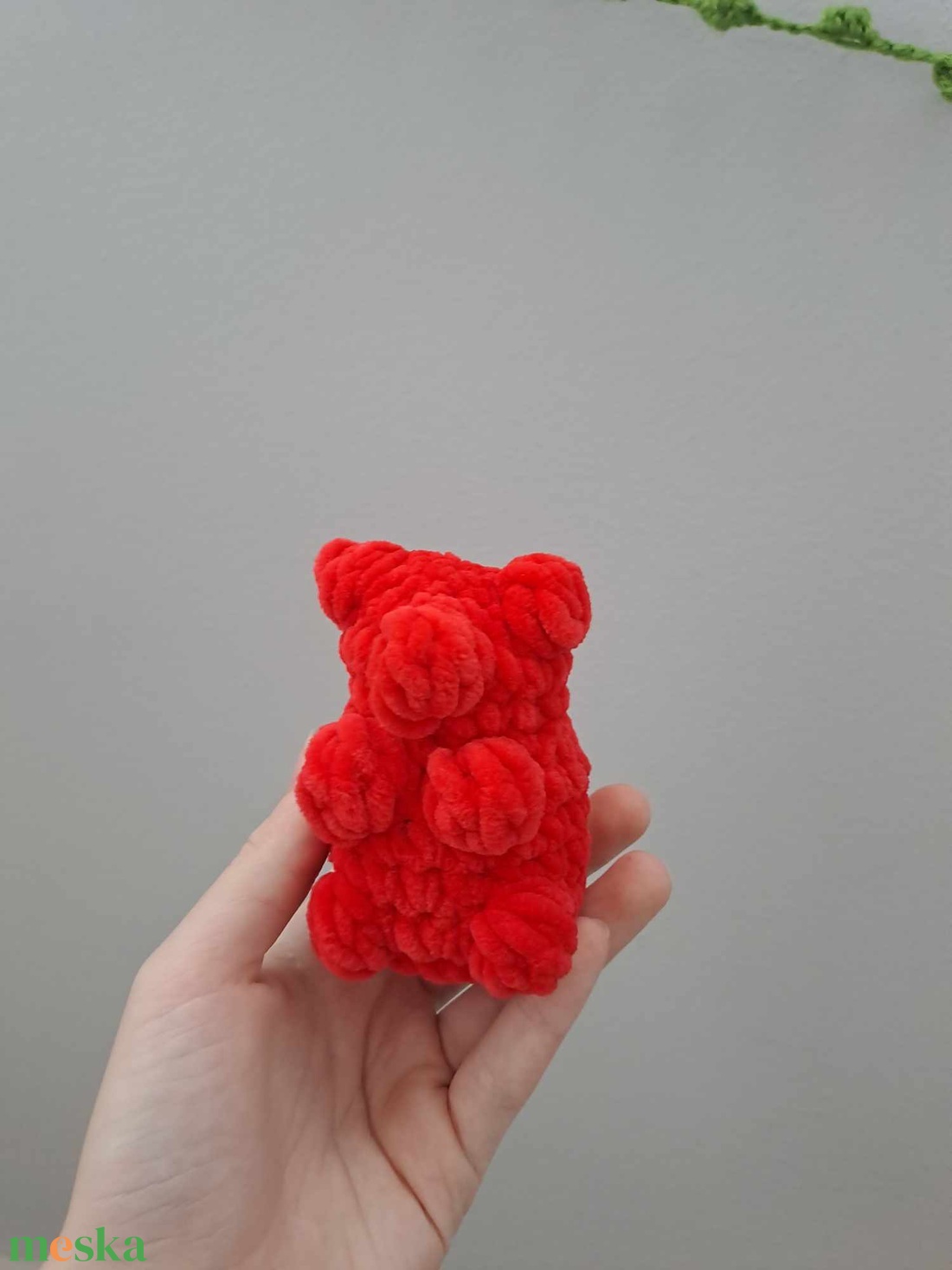 horgolt gumi maci - játék & sport - plüssállat & játékfigura - béka - Meska.hu