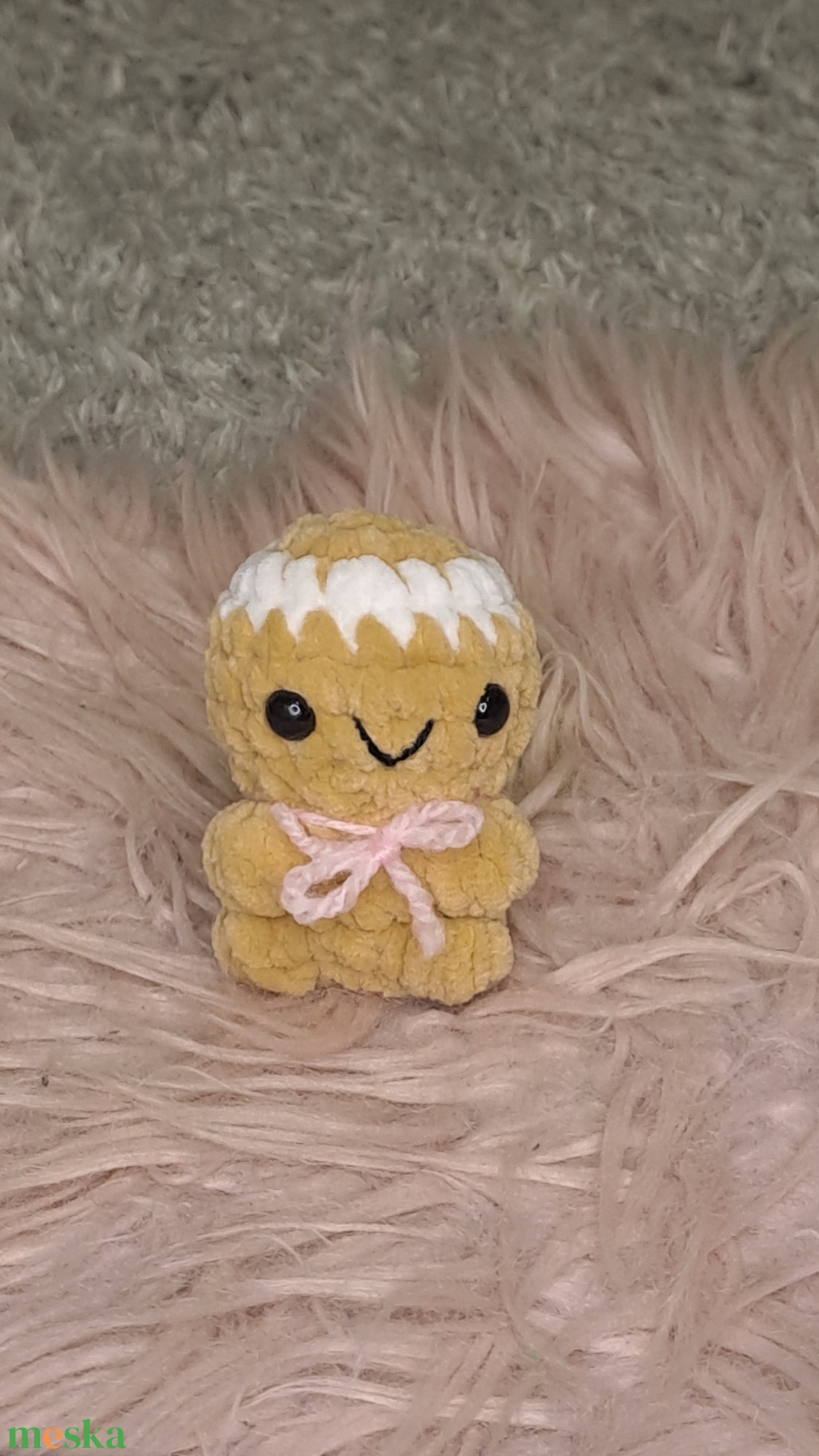 Horgolt mézeskalács figura - játék & sport - plüssállat & játékfigura - más figura - Meska.hu