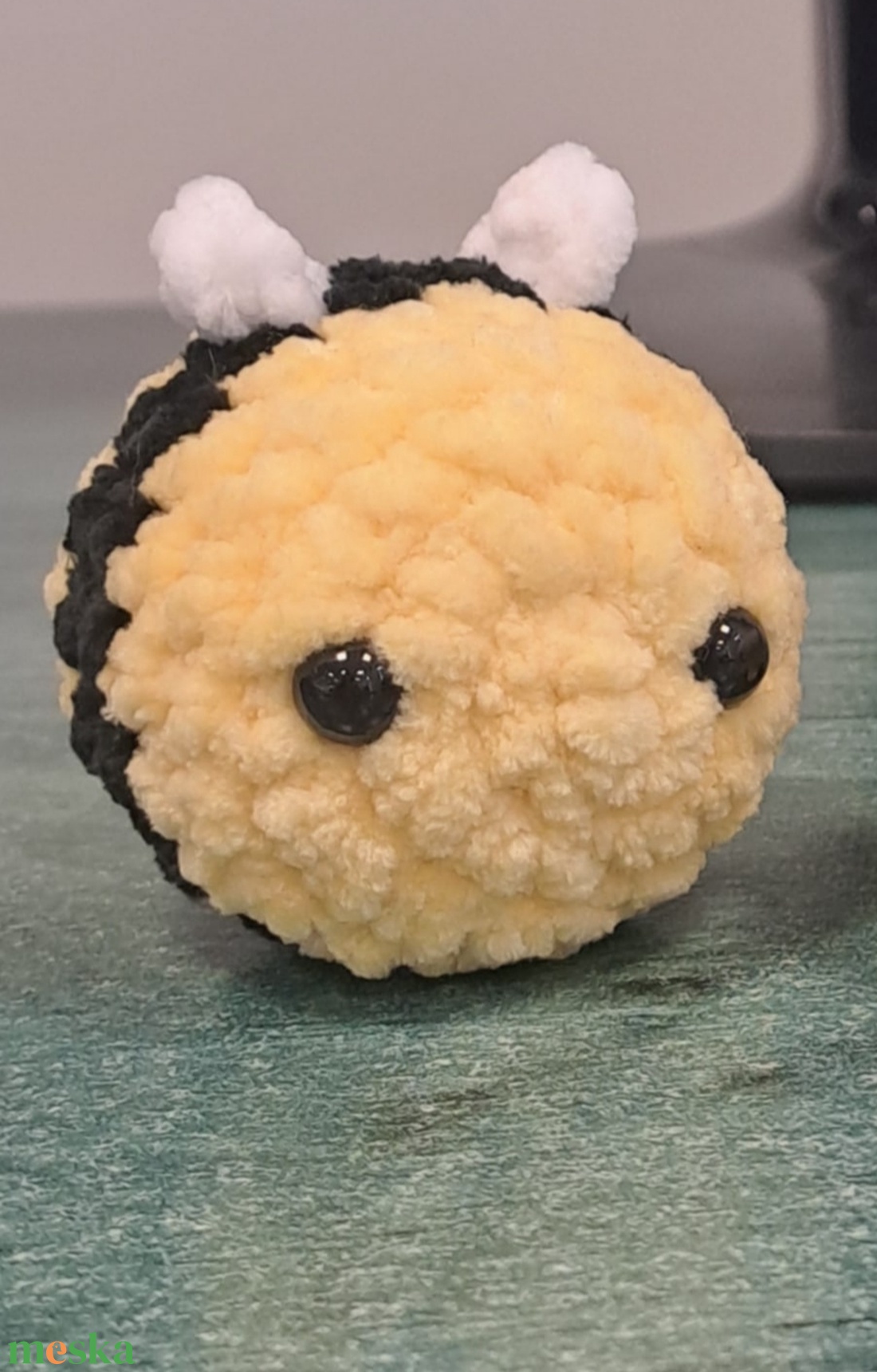 Horgolt méhecske - játék & sport - plüssállat & játékfigura - plüssállat & játékfigura - Meska.hu