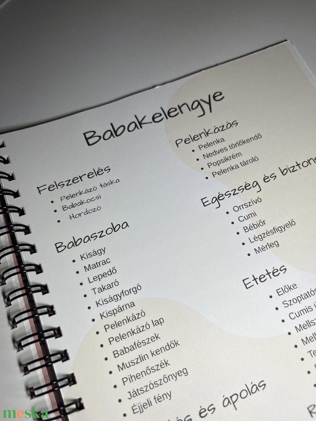 Babanapló - baba - mama - babaemlékek - babanapló - Meska.hu