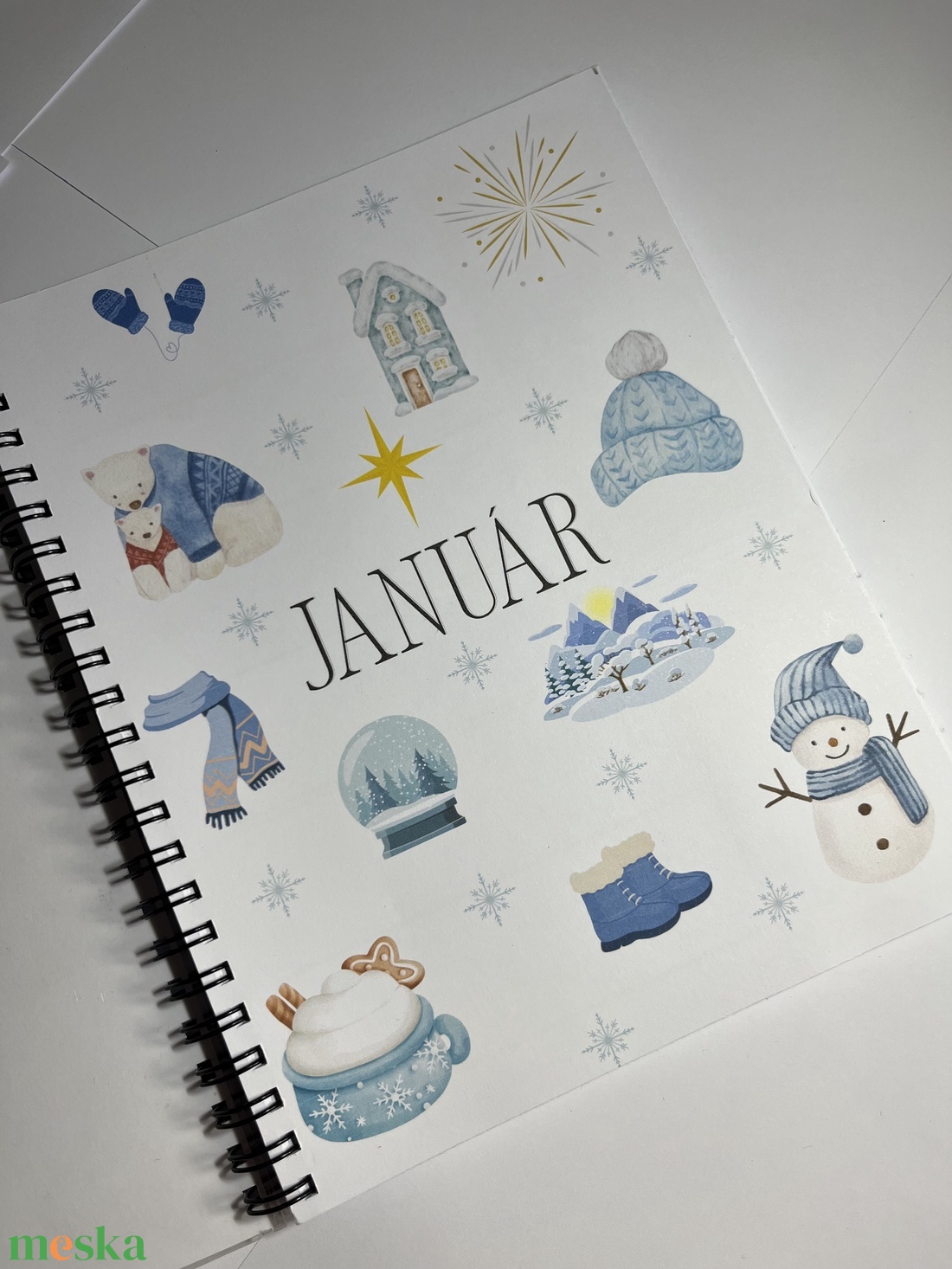 Határidőnapló - otthon & életmód - papír, írószer - jegyzetfüzet & napló - Meska.hu