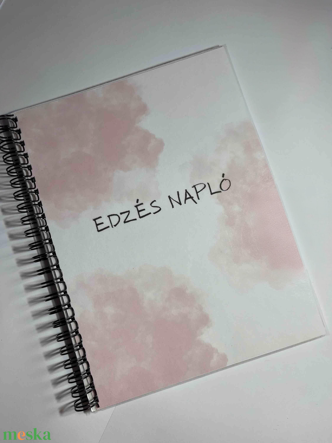 Edzésnapló - otthon & életmód - papír, írószer - jegyzetfüzet & napló - Meska.hu