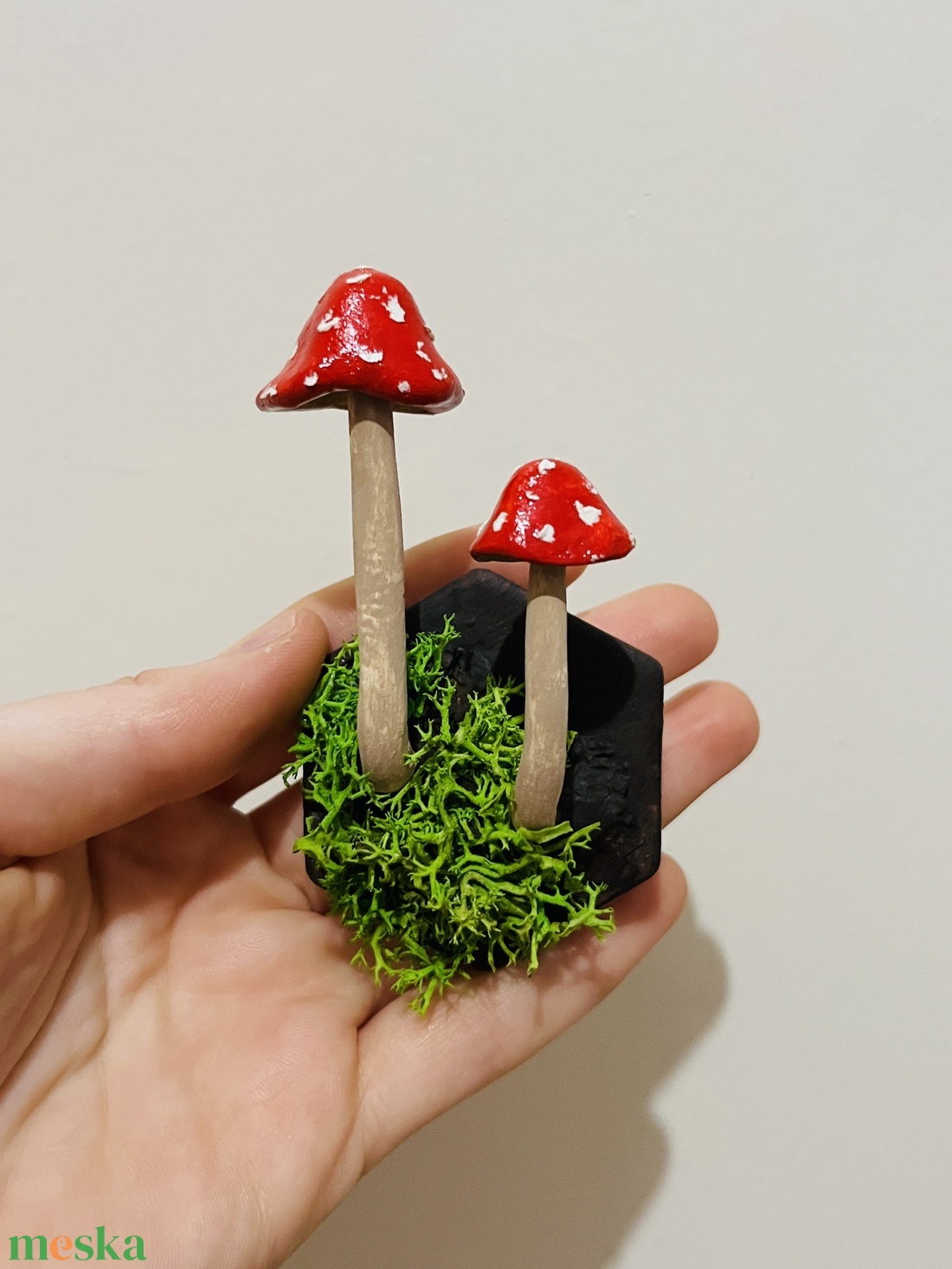 Mesegomba hűtőmágnes - otthon & életmód - konyhafelszerelés, tálalás - konyhai dekoráció - hűtőmágnes - Meska.hu