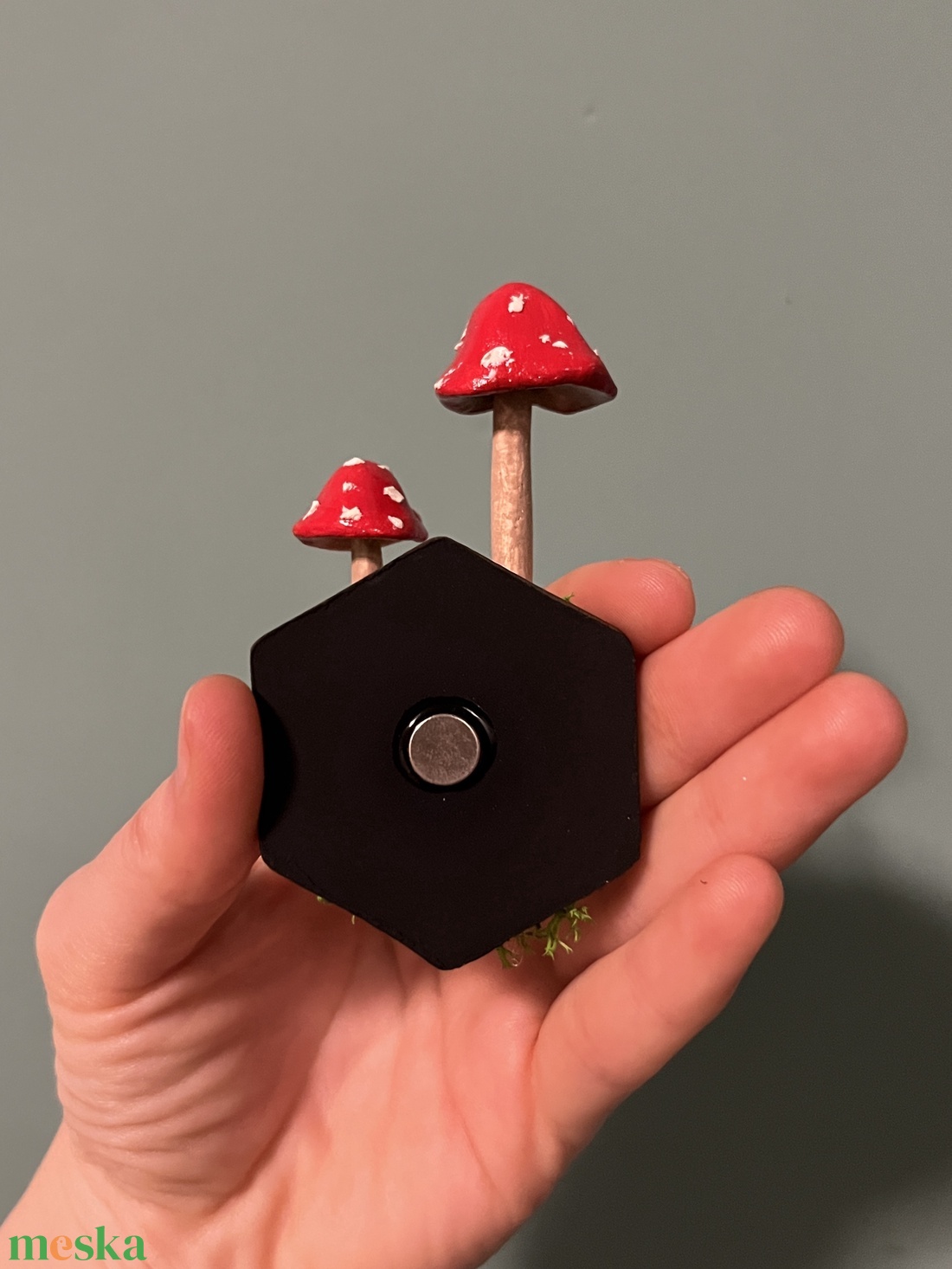 Mesegomba hűtőmágnes - otthon & életmód - konyhafelszerelés, tálalás - konyhai dekoráció - hűtőmágnes - Meska.hu