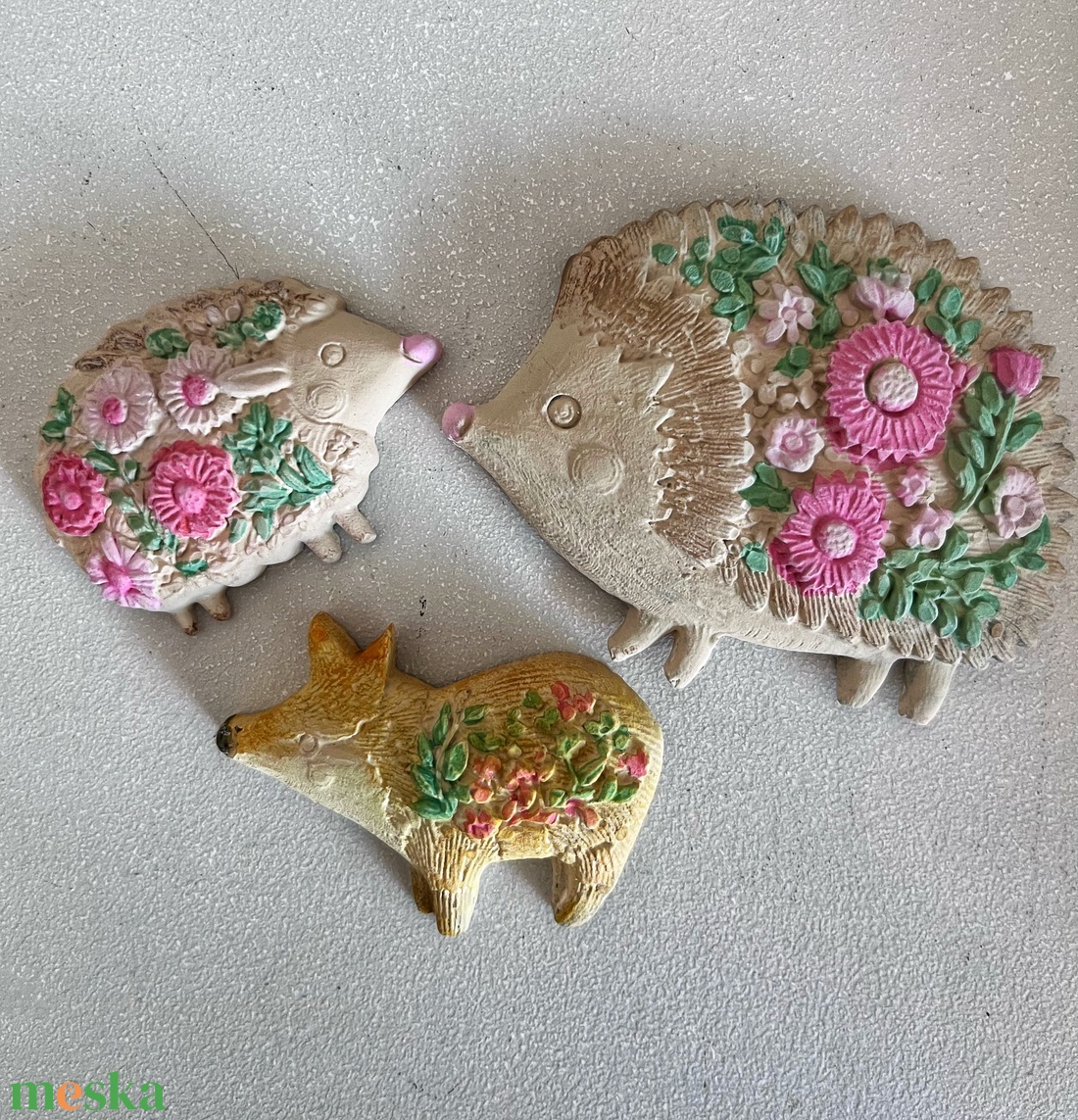 Modellgipsz őszi figurák - kellékek & szerszámok - dekorációs kellékek - figurák - Meska.hu