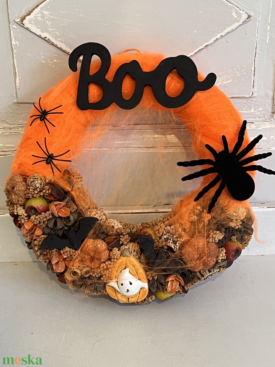 Halloween-i kopogtató - otthon & életmód - dekoráció - halloween - halloweeni ajtódíszek és ablakdíszek - Meska.hu