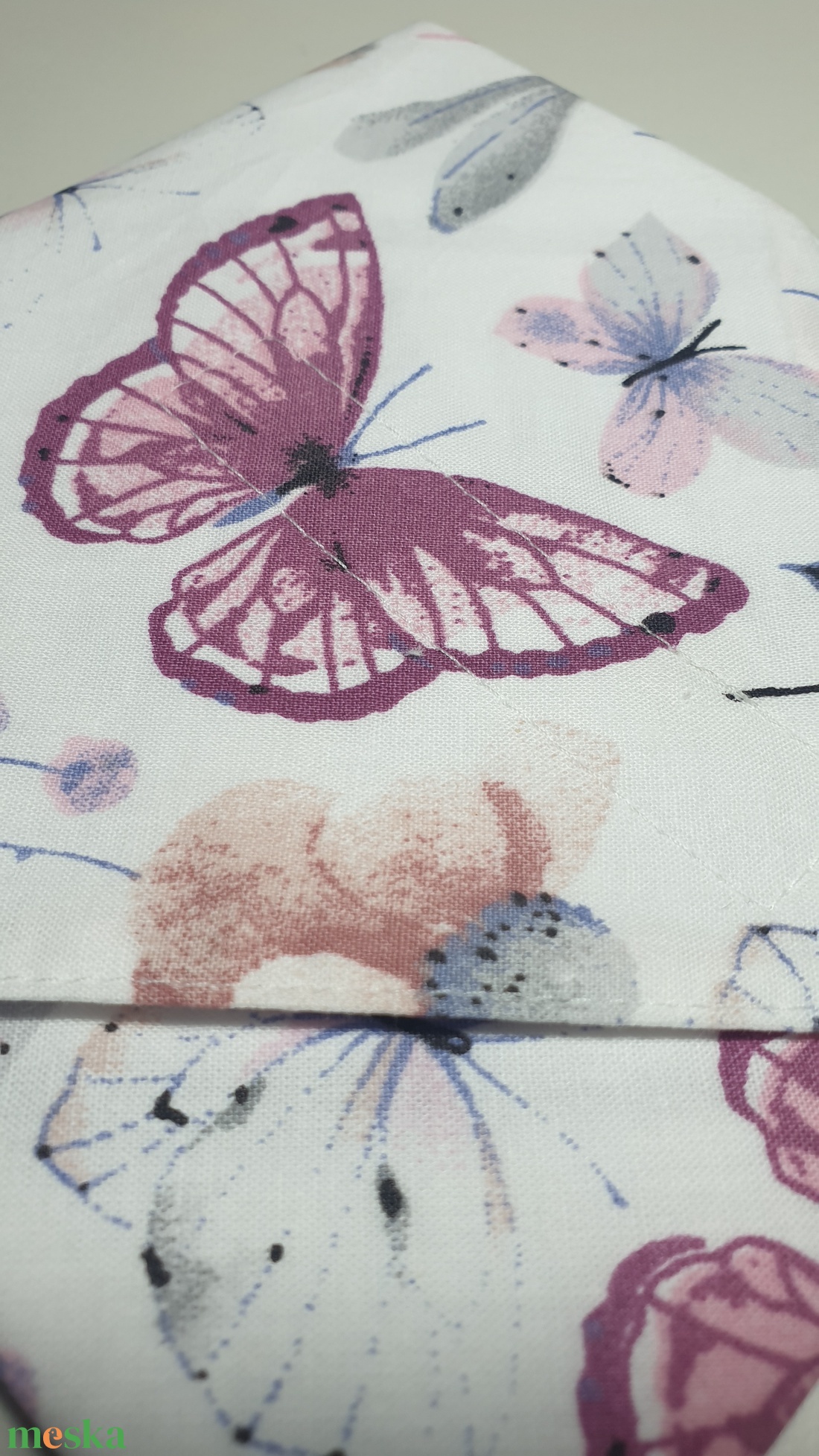 Pillangós textil szendvics csomagoló, újraszalvéta - táska & tok - uzsonna- & ebéd tartó - szendvics csomagoló - Meska.hu Pillangós textil szendvics csomagoló, újraszalvéta - táska & tok - uzsonna- & ebéd tartó - szendvics csomagoló - Meska.hu