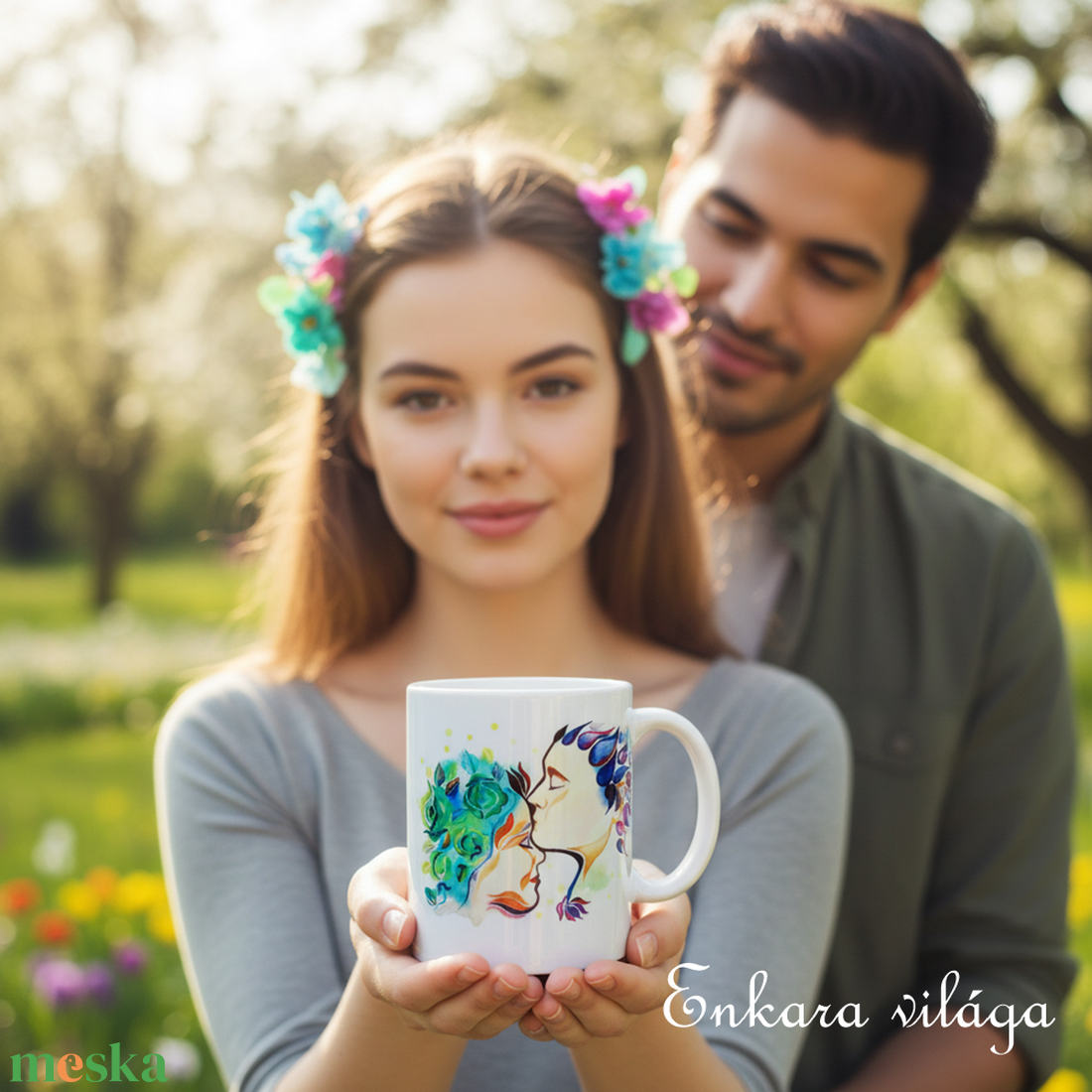 Homlokcsók bögre idézettel - 4. - otthon & életmód - konyhafelszerelés, tálalás - tálalás - bögre & csésze - Meska.hu