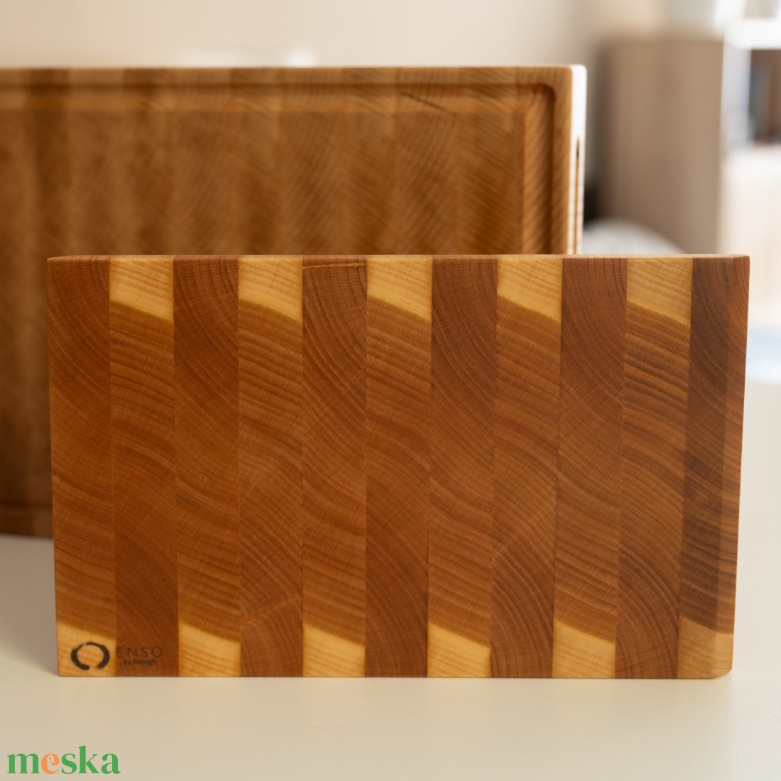 Bütüs Cseresznyefa Vágódeszka � 26 x 16 x 1,5 cm - otthon & életmód - konyhafelszerelés, tálalás - sütés, főzés - vágódeszka - Meska.hu