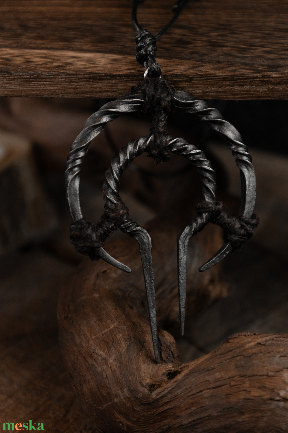 Kovácsolt Boszorkány Talizmán December - ékszer - nyaklánc - medál - Meska.hu