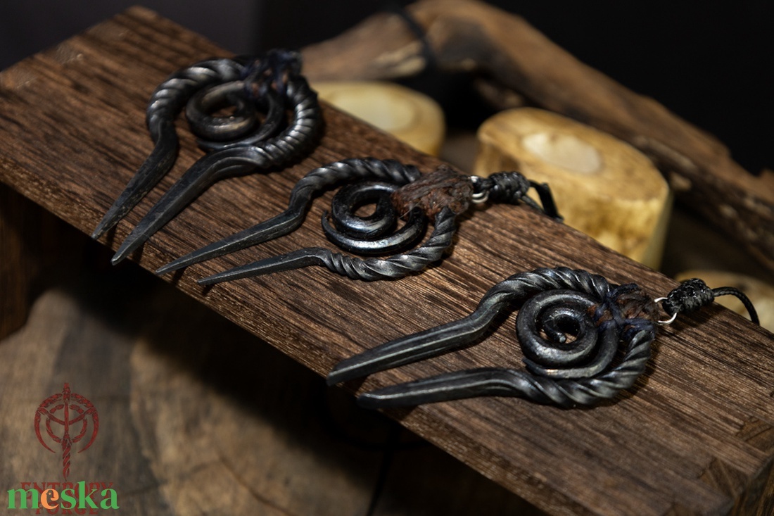 Kovácsolt Acél Lélek Talizmán - ékszer - nyaklánc - medál - Meska.hu